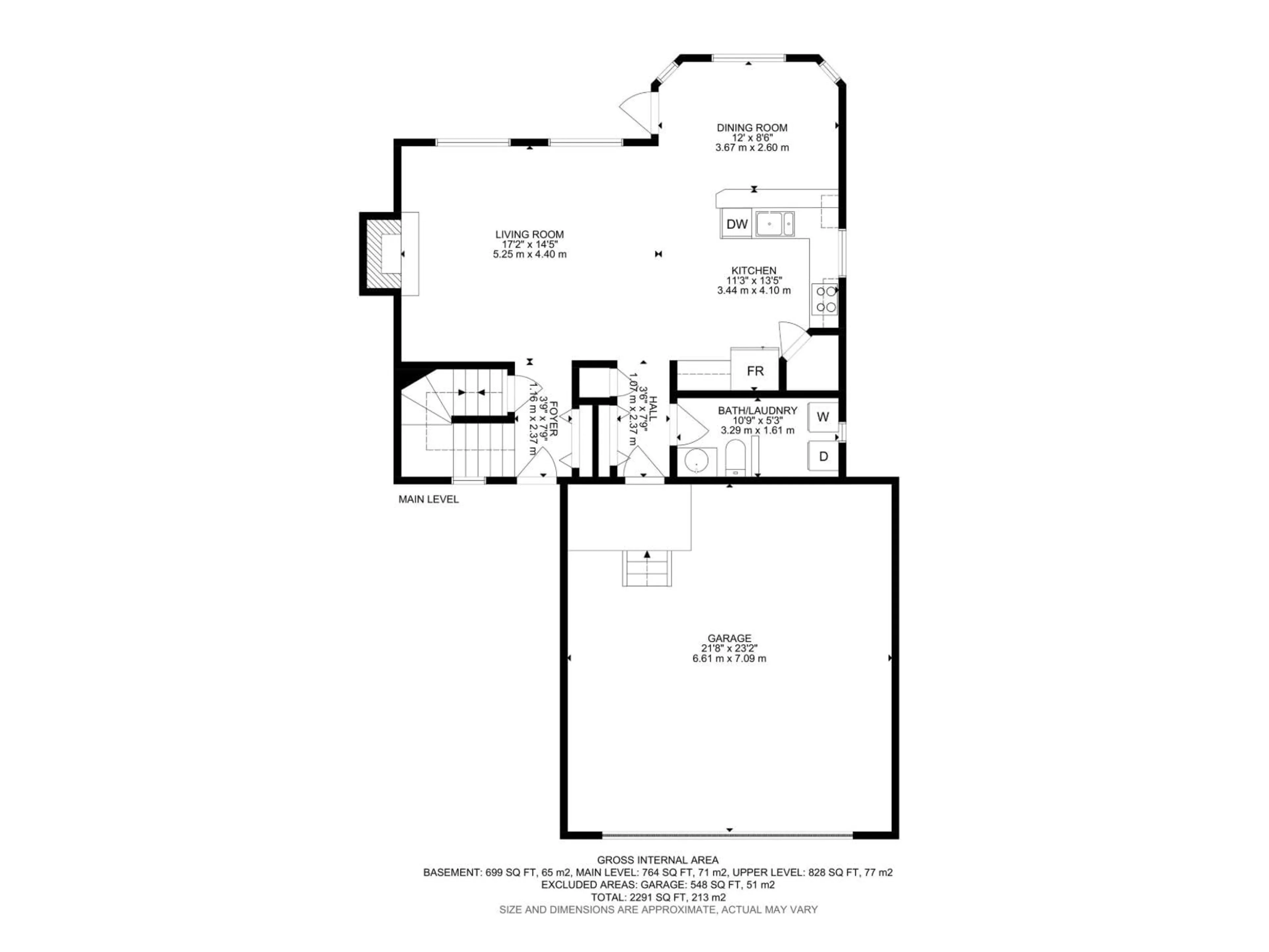 Floor plan for 5302 57 AV, Stony Plain Alberta T7Z2M6