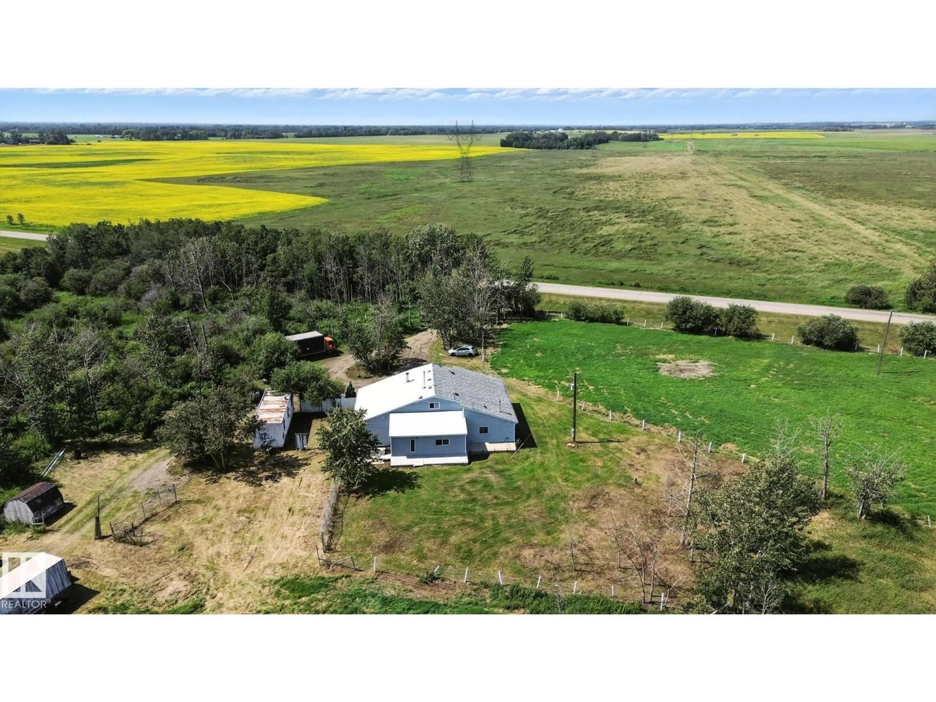 A pic from outside/outdoor area/front of a property/back of a property/a pic from drone, unknown for 51019 RGE ROAD 273, Rural Parkland County Alberta T7Z1Z7