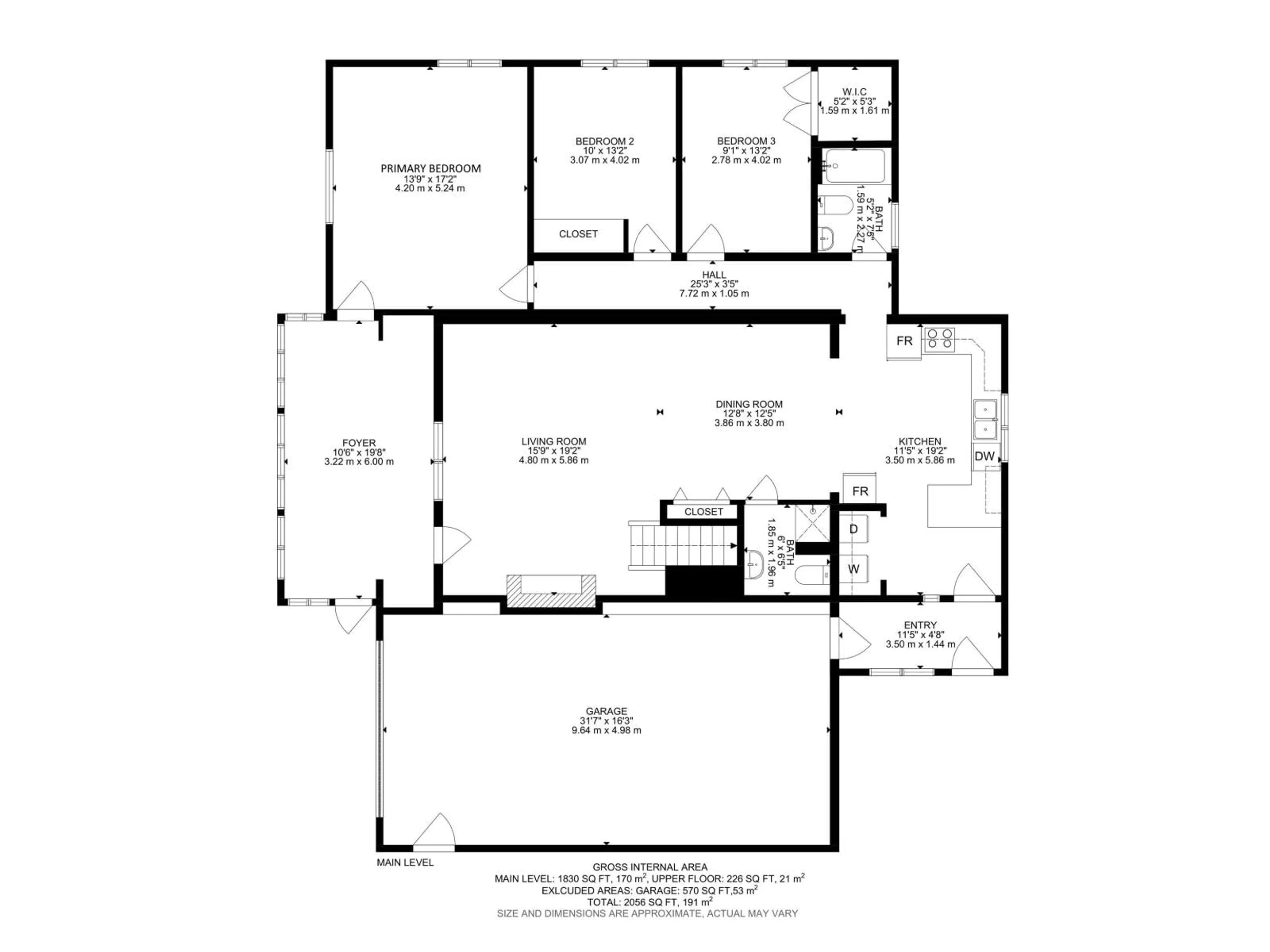 Floor plan for 51019 RGE ROAD 273, Rural Parkland County Alberta T7Z1Z7
