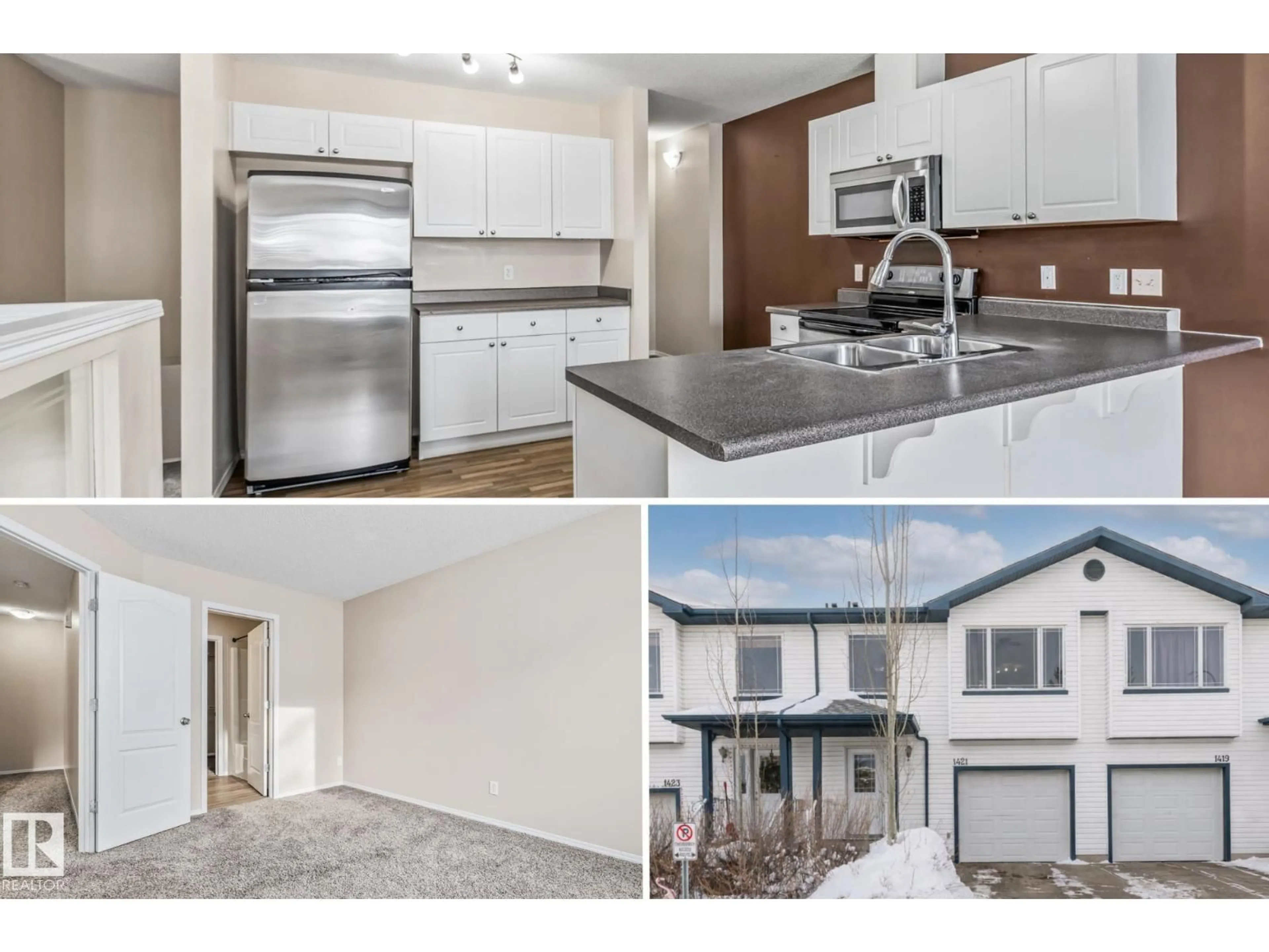 Open concept kitchen, unknown for 1421 HERMITAGE RD, Edmonton Alberta T5A4S1