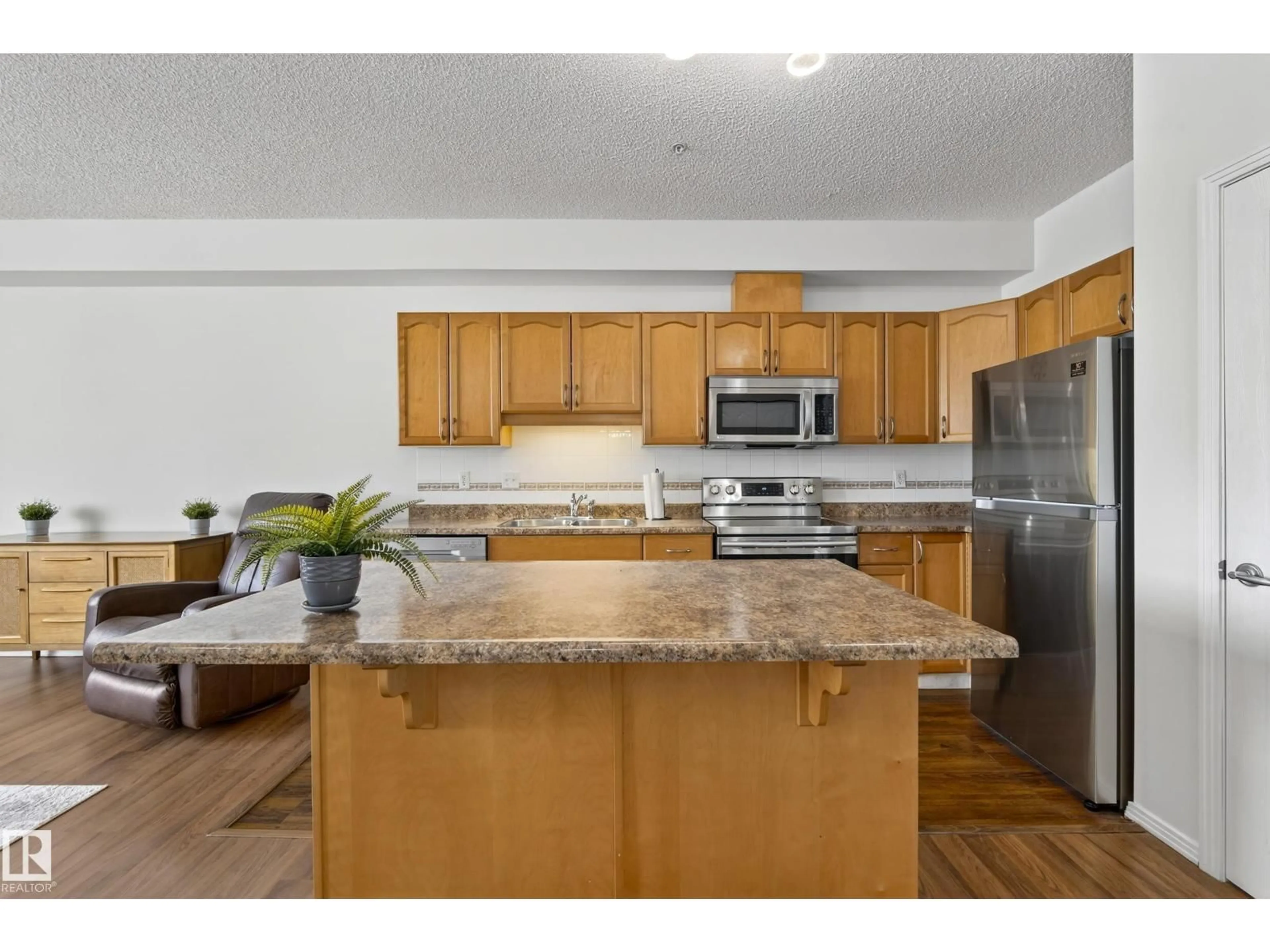 Open concept kitchen, unknown for #415 - 12111 51 AV, Edmonton Alberta T6H6A3