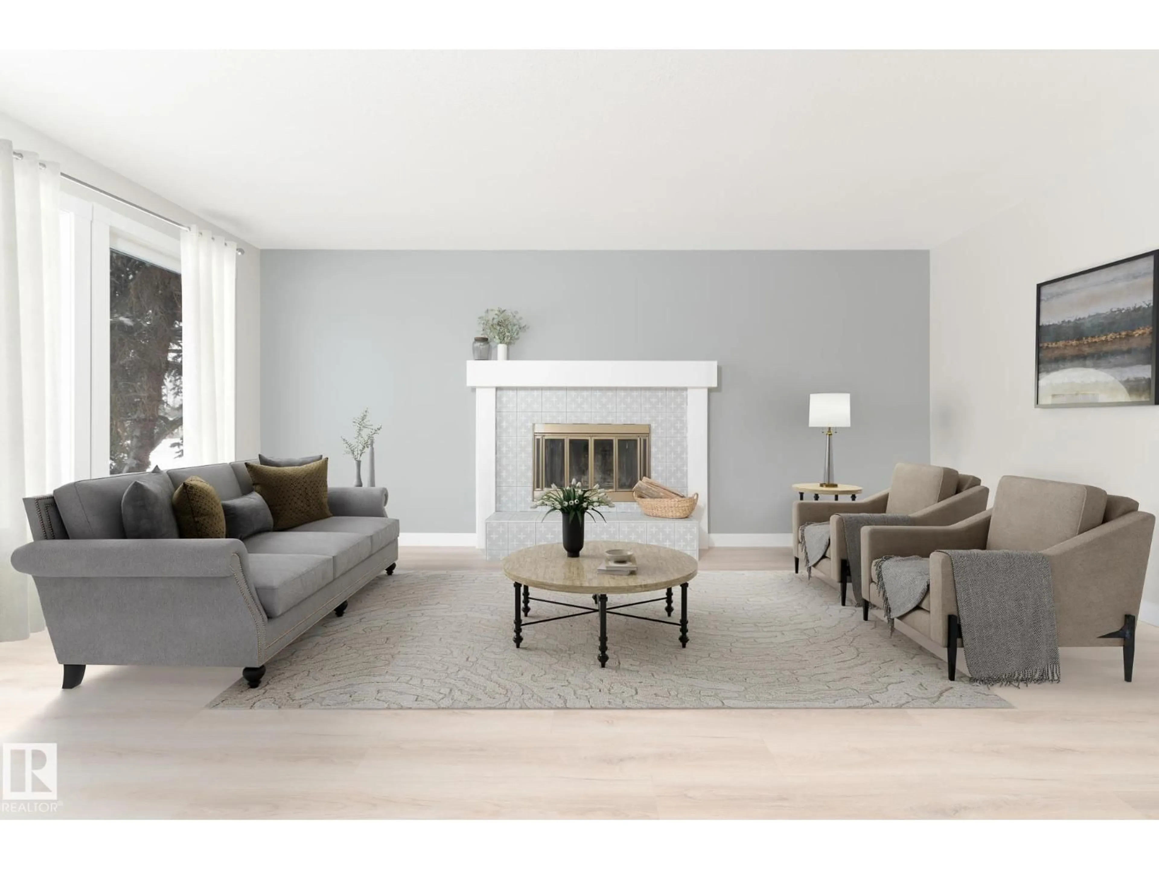 Living room with furniture, unknown for 5 BROWN ST, Stony Plain Alberta T7Z1E8