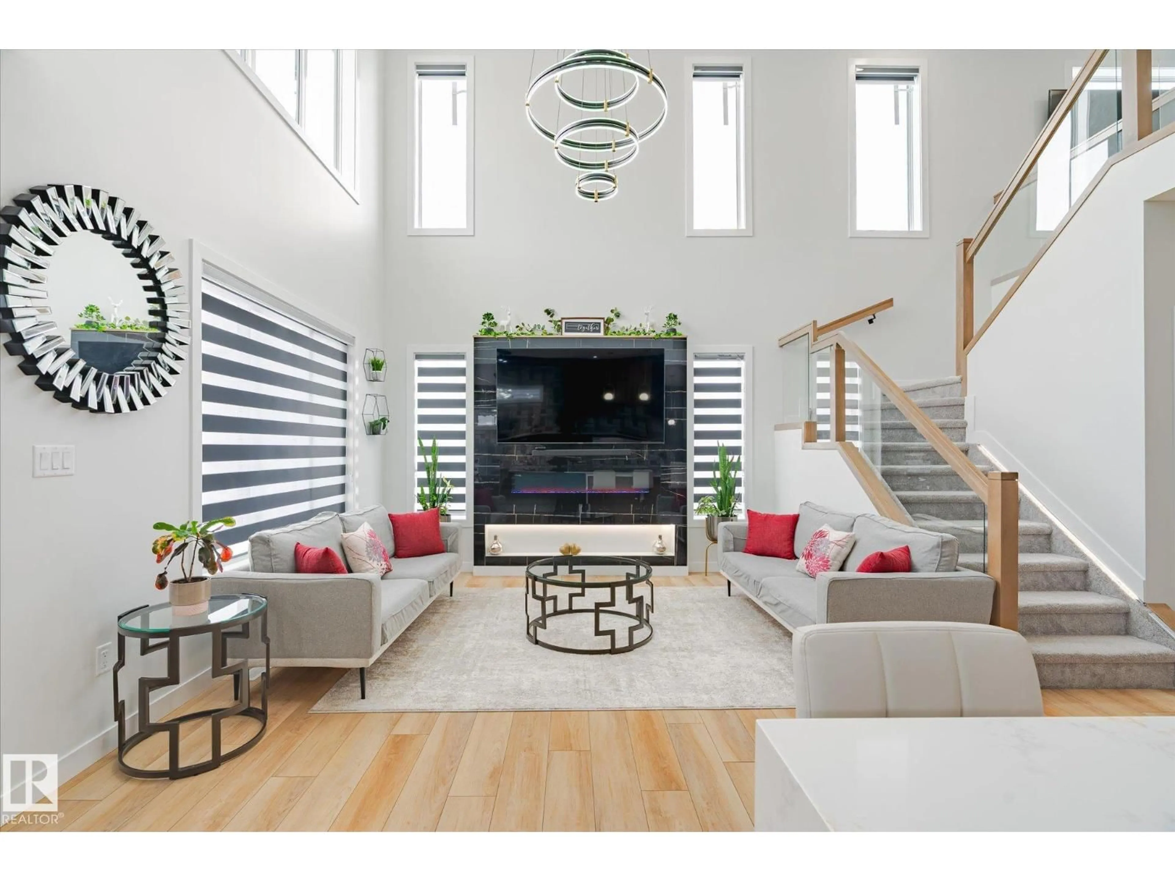 Living room with furniture, unknown for 353 ROBERTS WD, Leduc Alberta T9E1P8