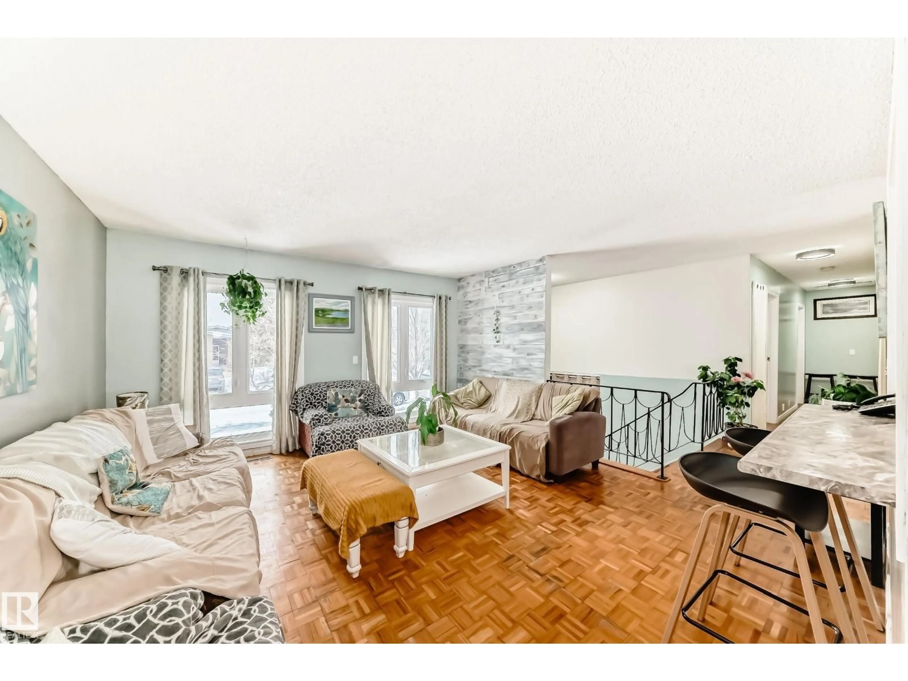 Living room with furniture, unknown for 4315 89 ST, Edmonton Alberta T6K1A6