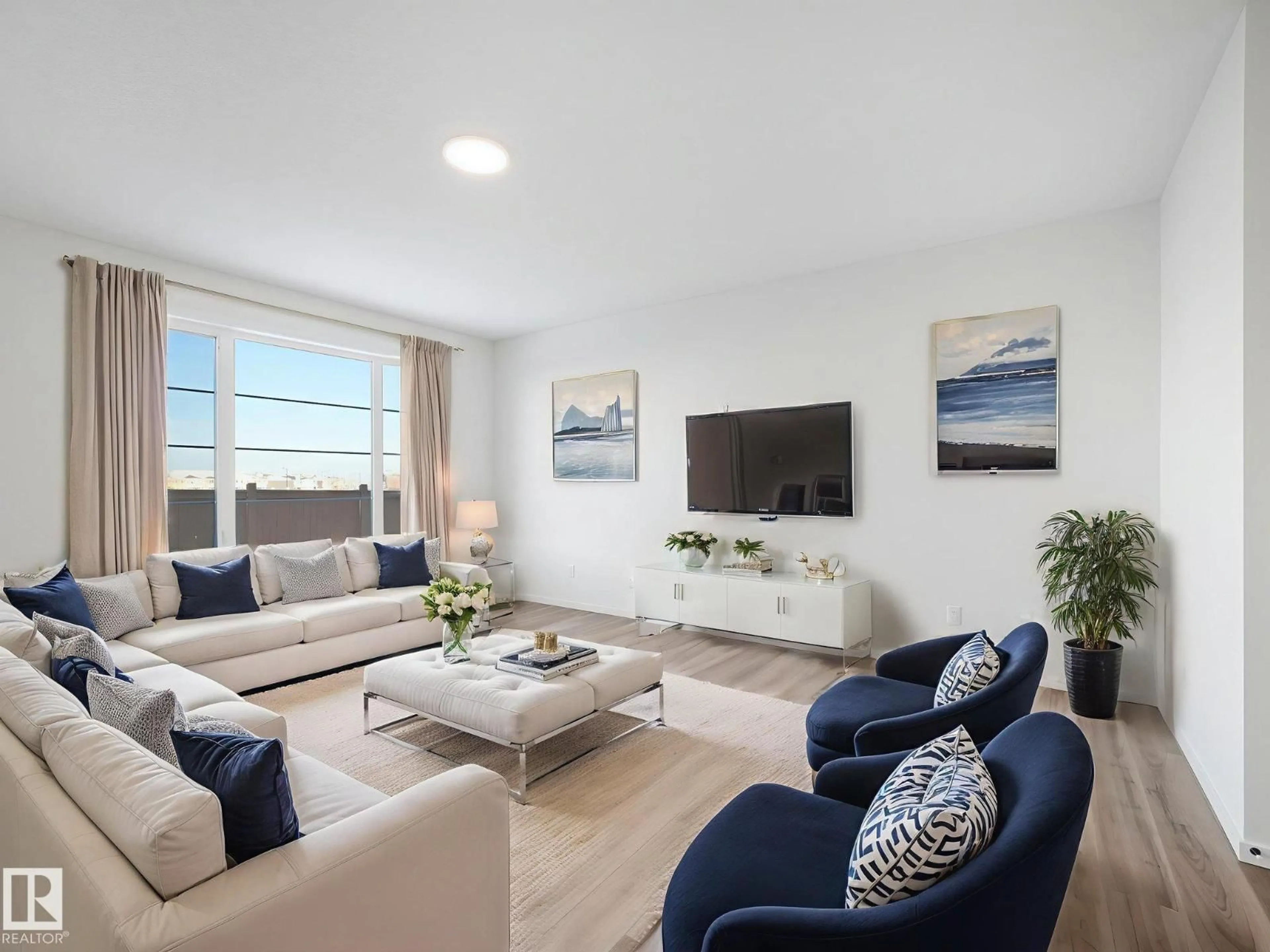 Living room with furniture, unknown for 20506 16A AV, Edmonton Alberta T6M3E5