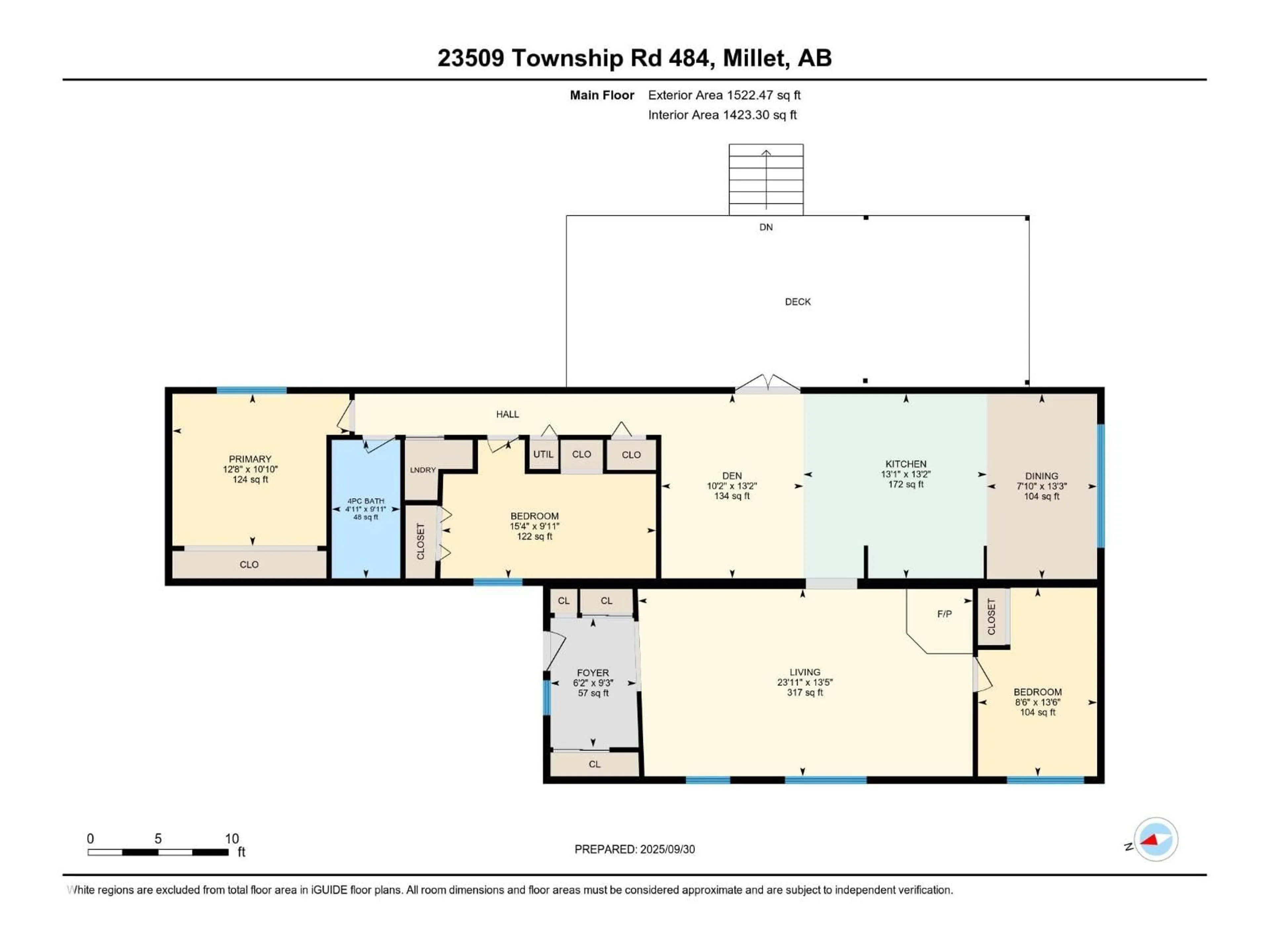 Floor plan for 23509A TWP ROAD 484, Rural Leduc County Alberta T0C1Z0