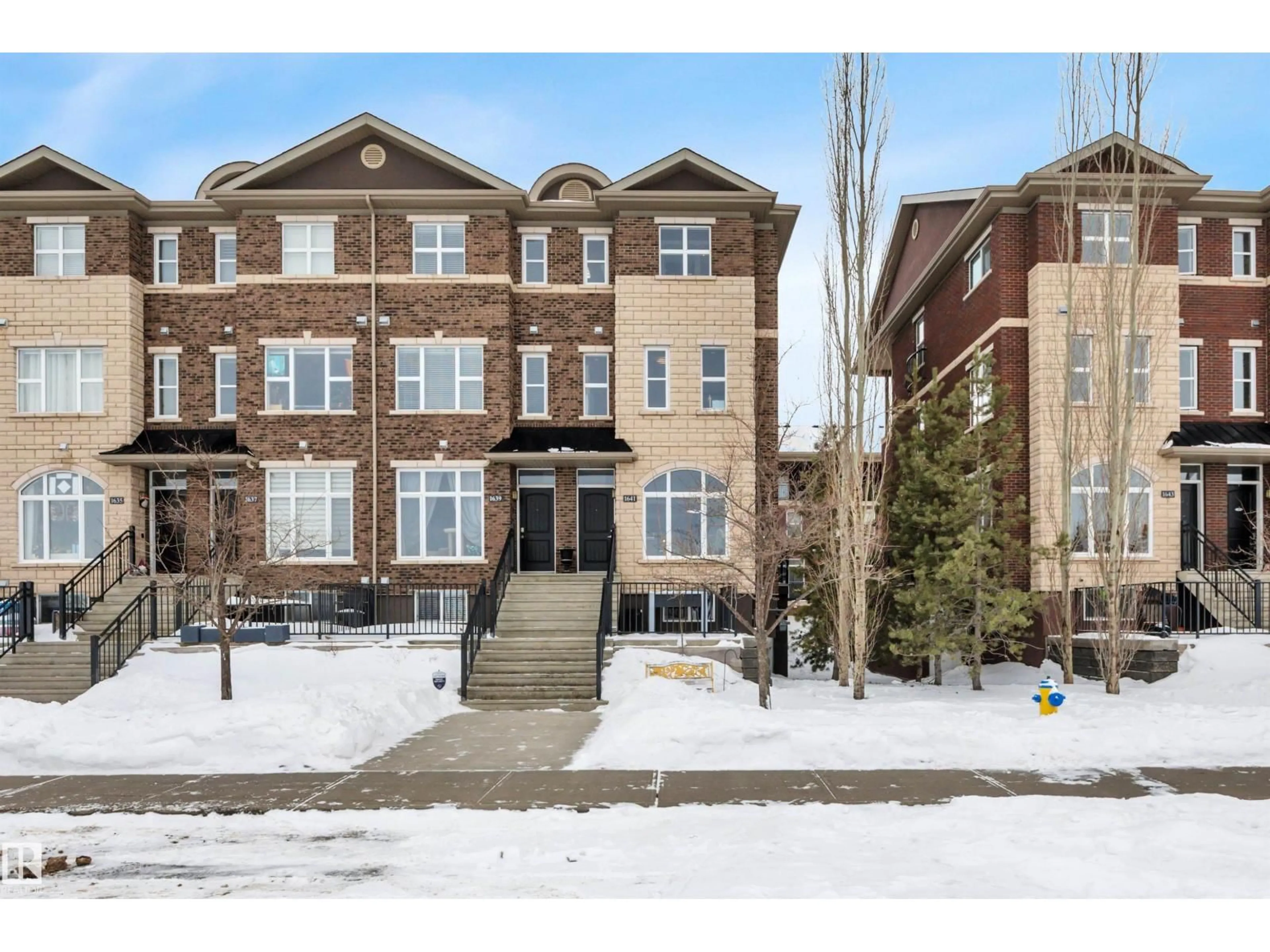 Home with brick exterior material, street for 1641 CUNNINGHAM WY, Edmonton Alberta T6W0V8