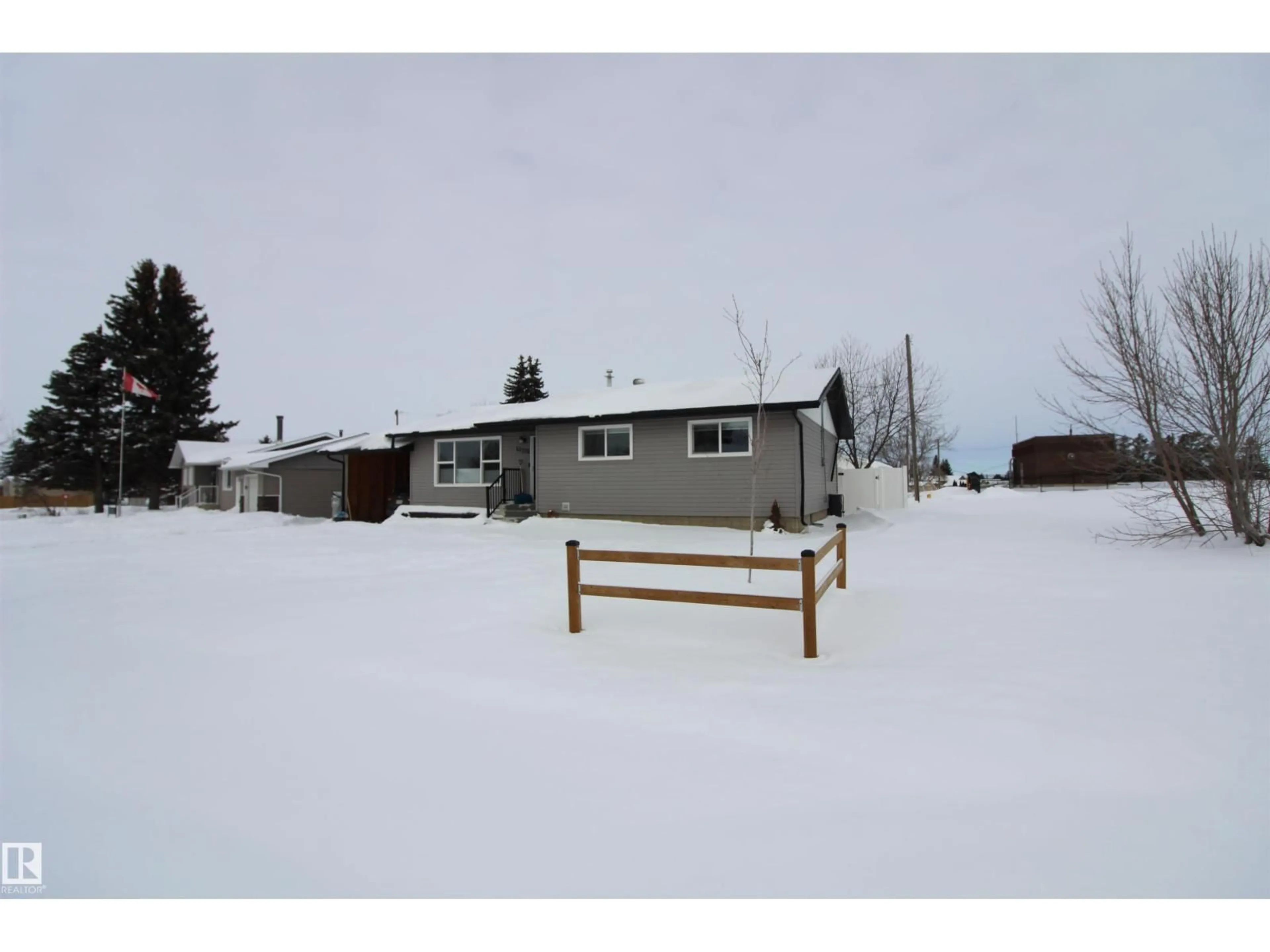 A pic from outside/outdoor area/front of a property/back of a property/a pic from drone, street for 10319 106 AVE, Westlock Alberta T7P1K3