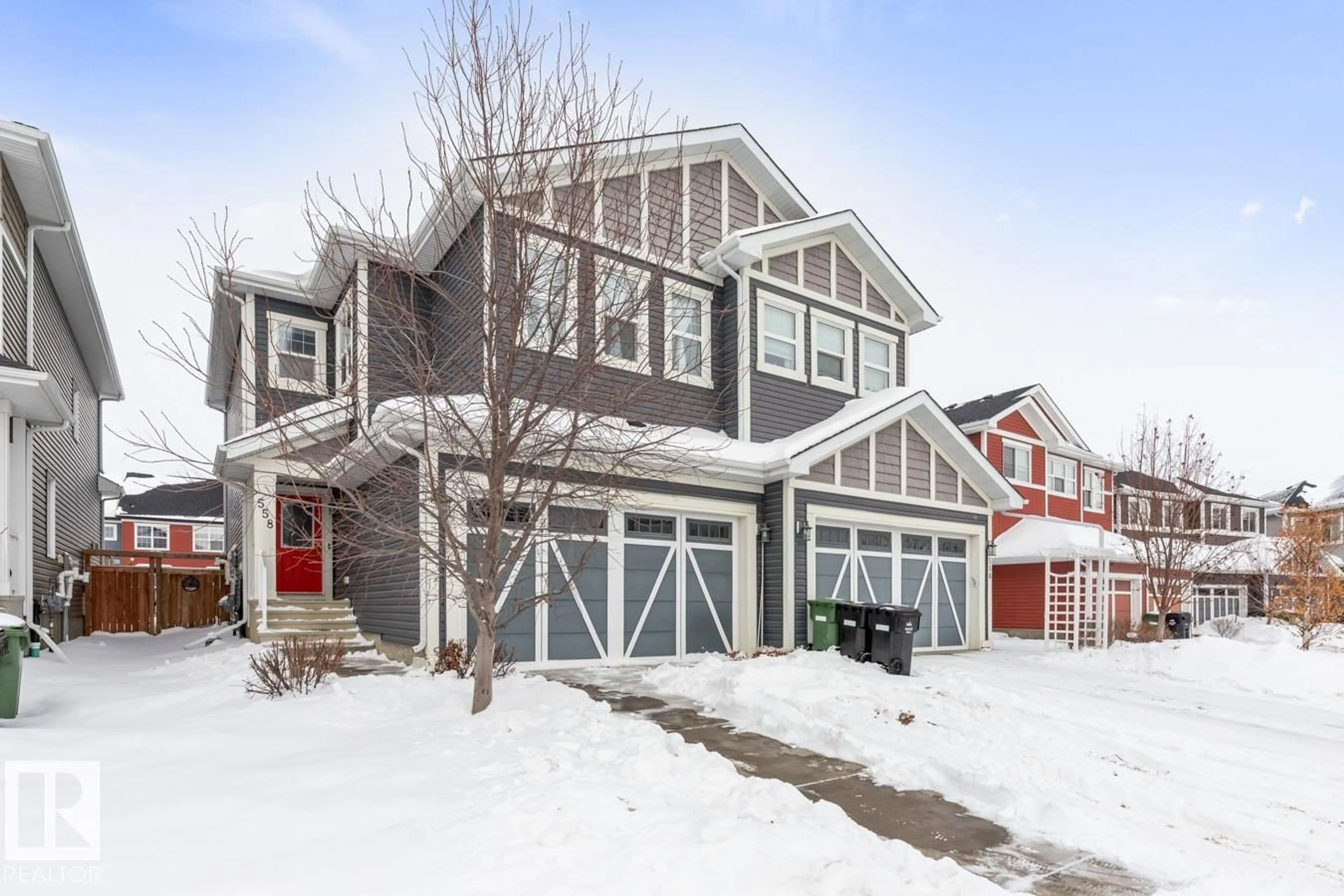 Home with vinyl exterior material, street for 558 STURTZ LI, Leduc Alberta T9E0Y7