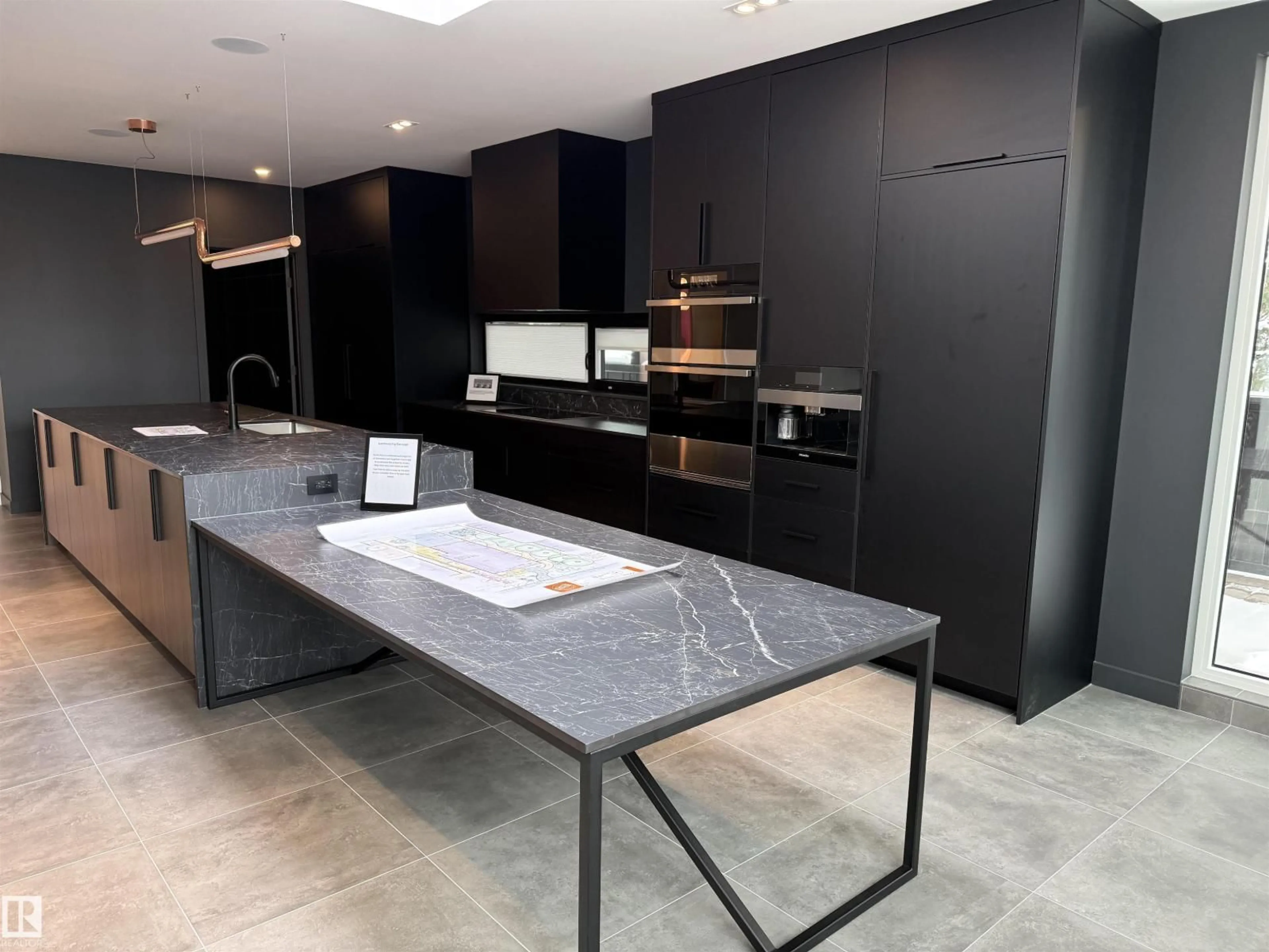 Contemporary kitchen, ceramic/tile floor for 8815 142 ST, Edmonton Alberta T5S2H6