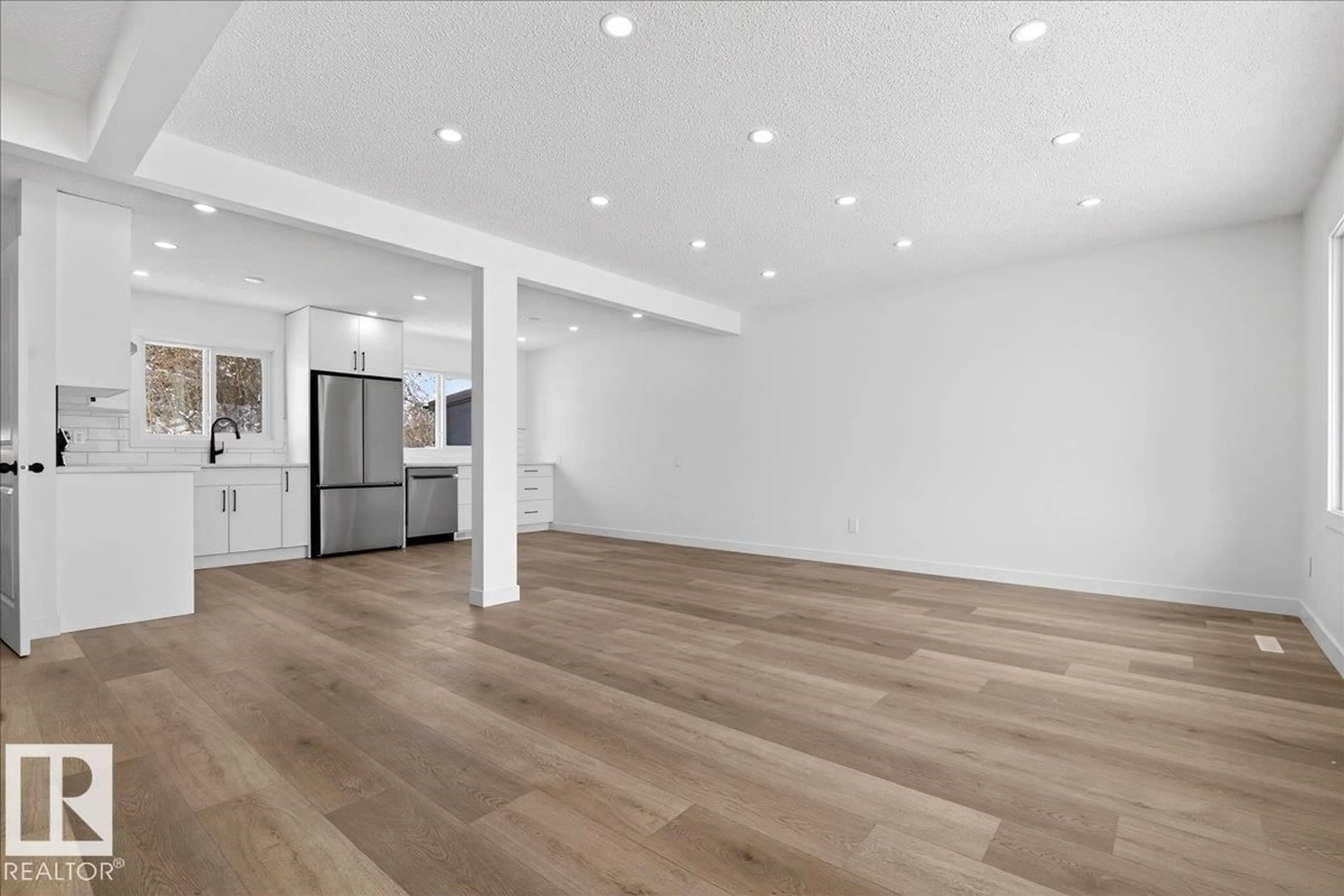 Open concept kitchen, unknown for NW - 13212 121 ST, Edmonton Alberta T5L0B8