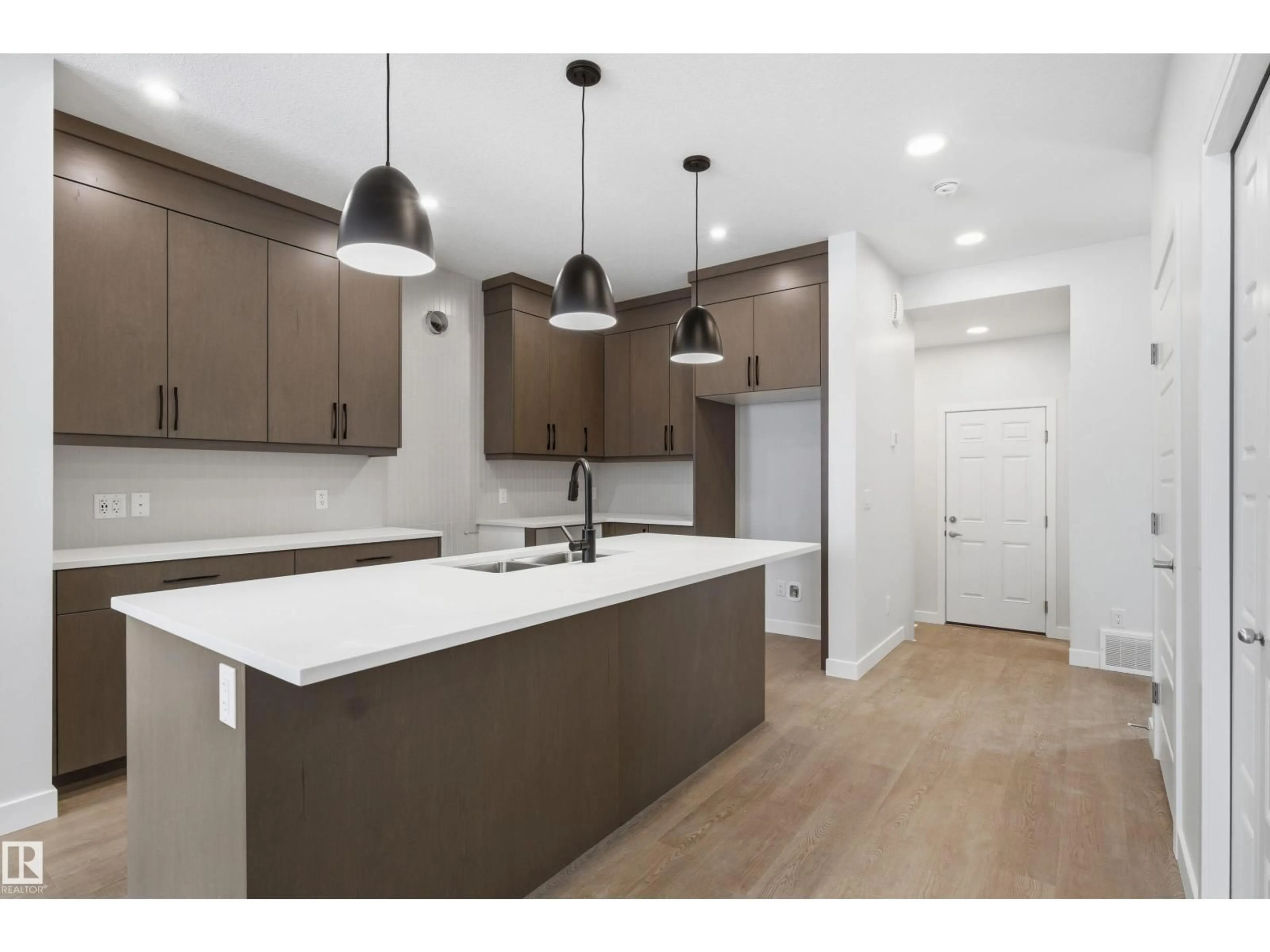 Open concept kitchen, unknown for NW - 8964 ELVES LO, Edmonton Alberta T6M3G3