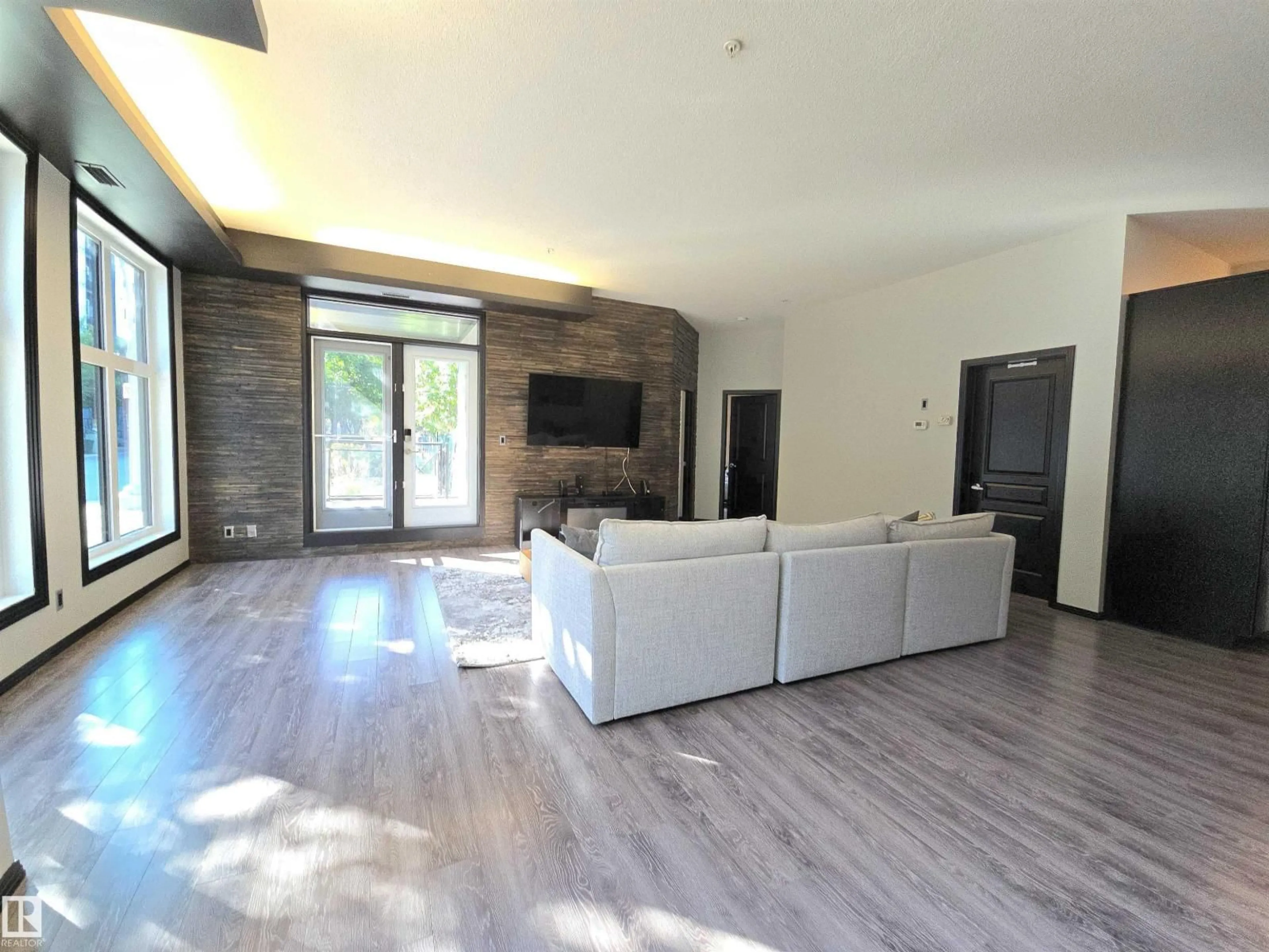 Living room with furniture, unknown for #106 - 10531 117 ST, Edmonton Alberta T5H0A8