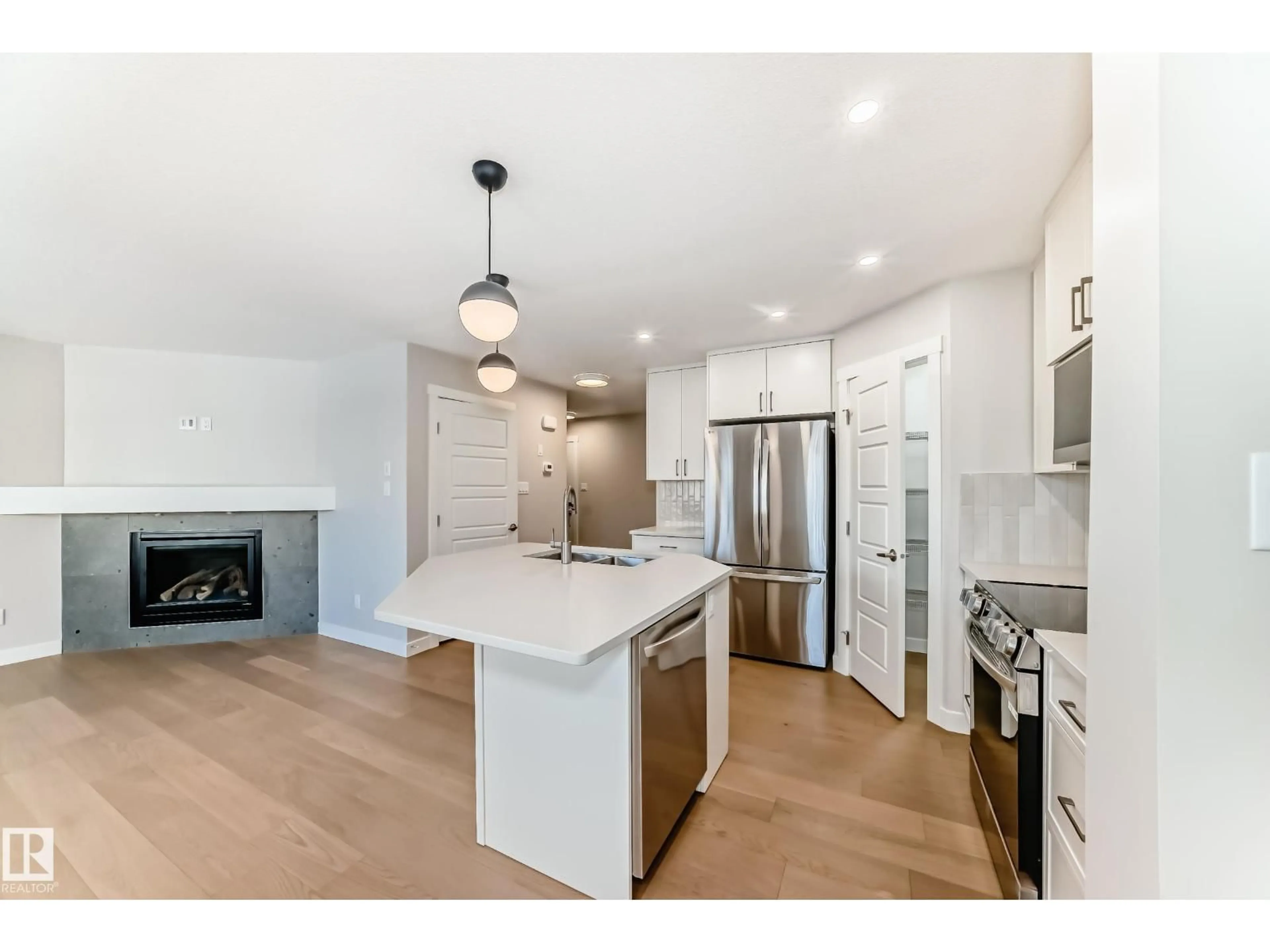 Open concept kitchen, unknown for SW - 17328 6 AV, Edmonton Alberta T6W2A7