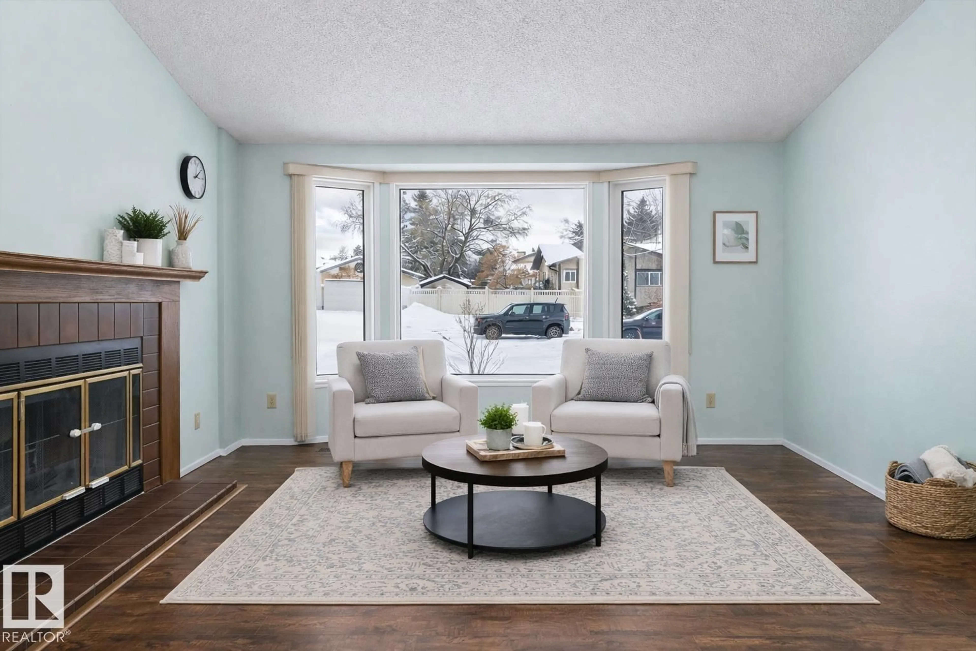 Living room with furniture, unknown for 1511 104 ST, Edmonton Alberta T6J5T2