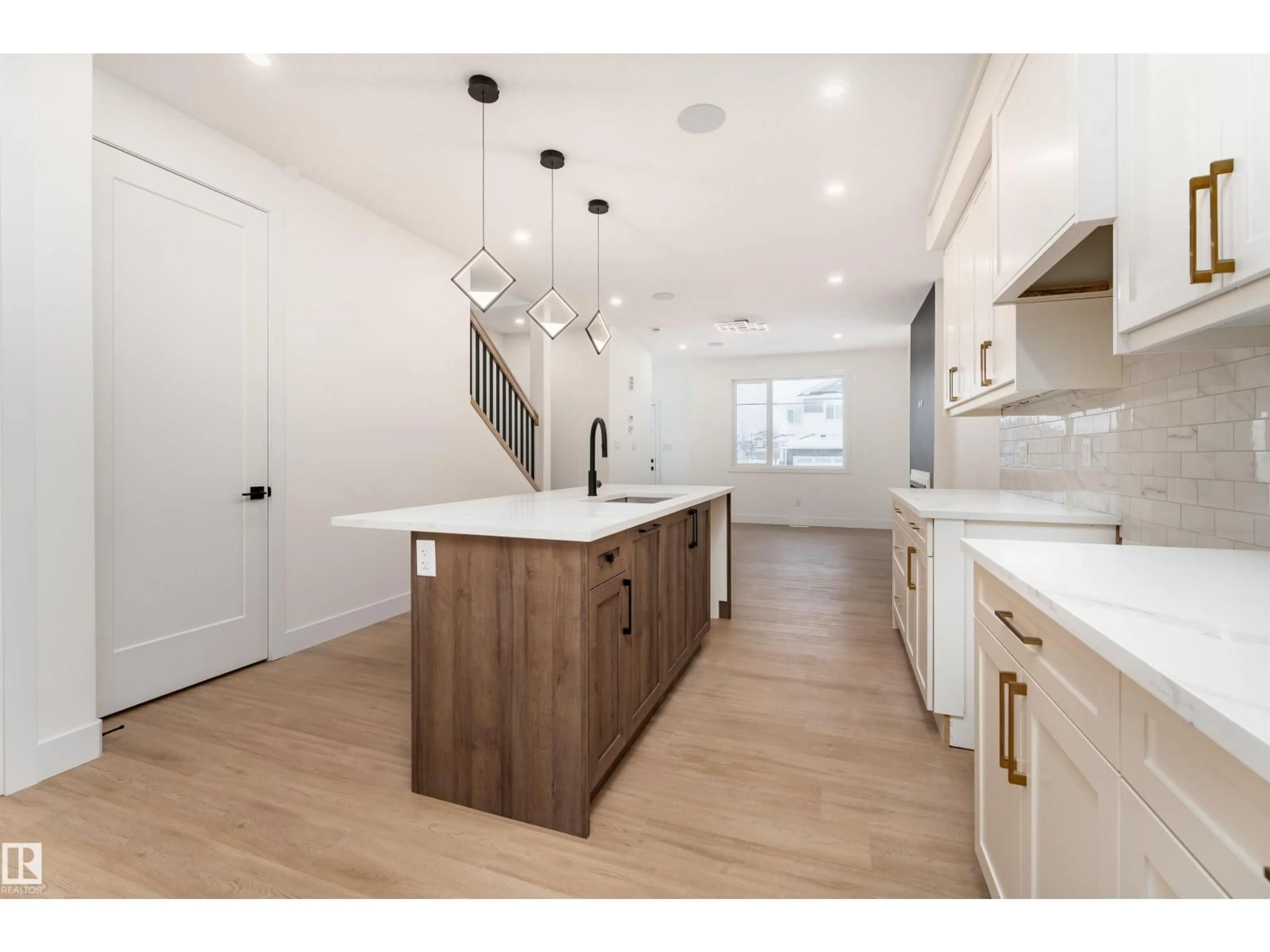 Open concept kitchen, unknown for NW - 3103 MAGPIE WY, Edmonton Alberta T5S0V3