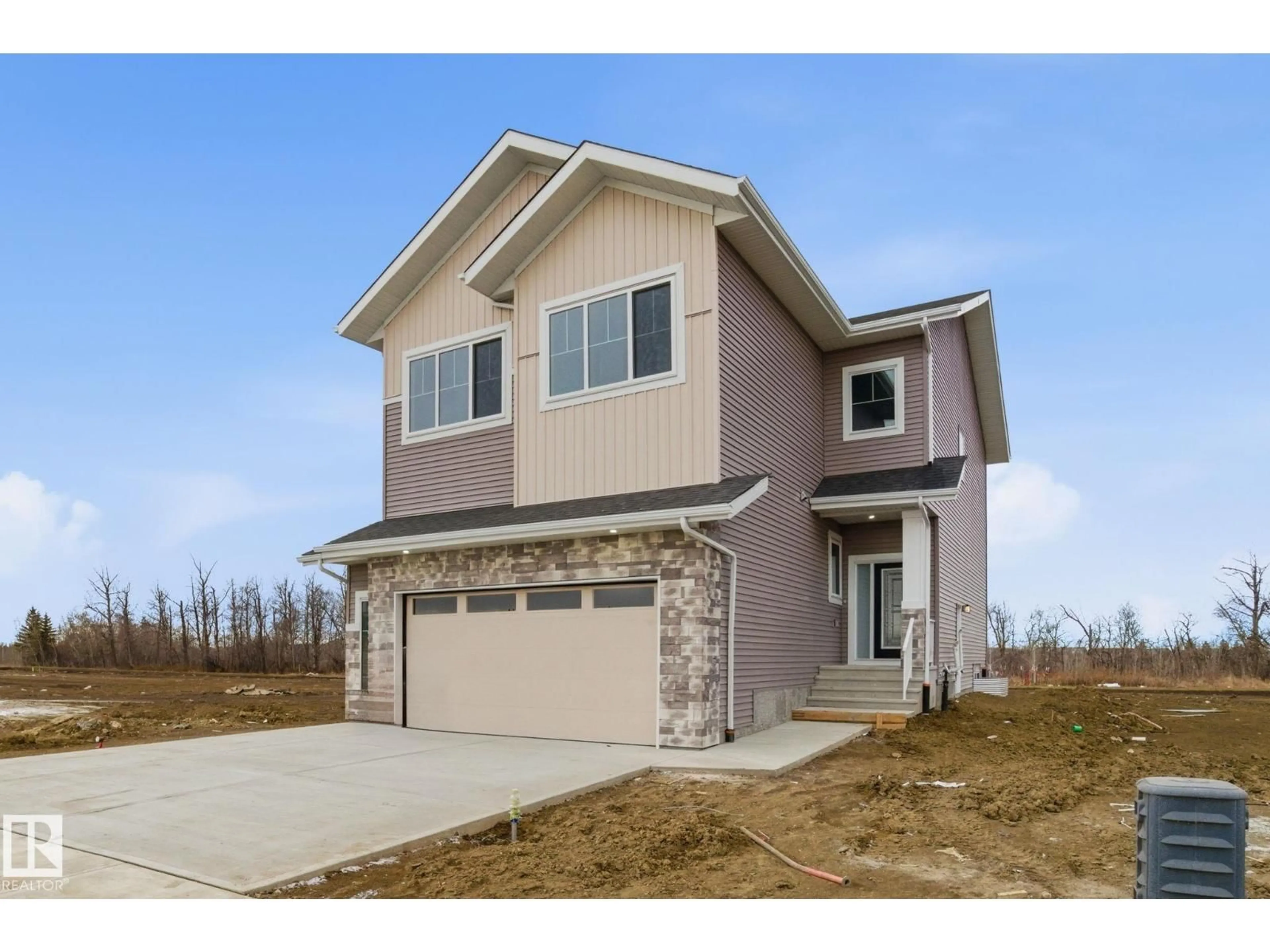 Home with vinyl exterior material, street for 3294 CHERNOWSKI WY, Edmonton Alberta T6W5H2