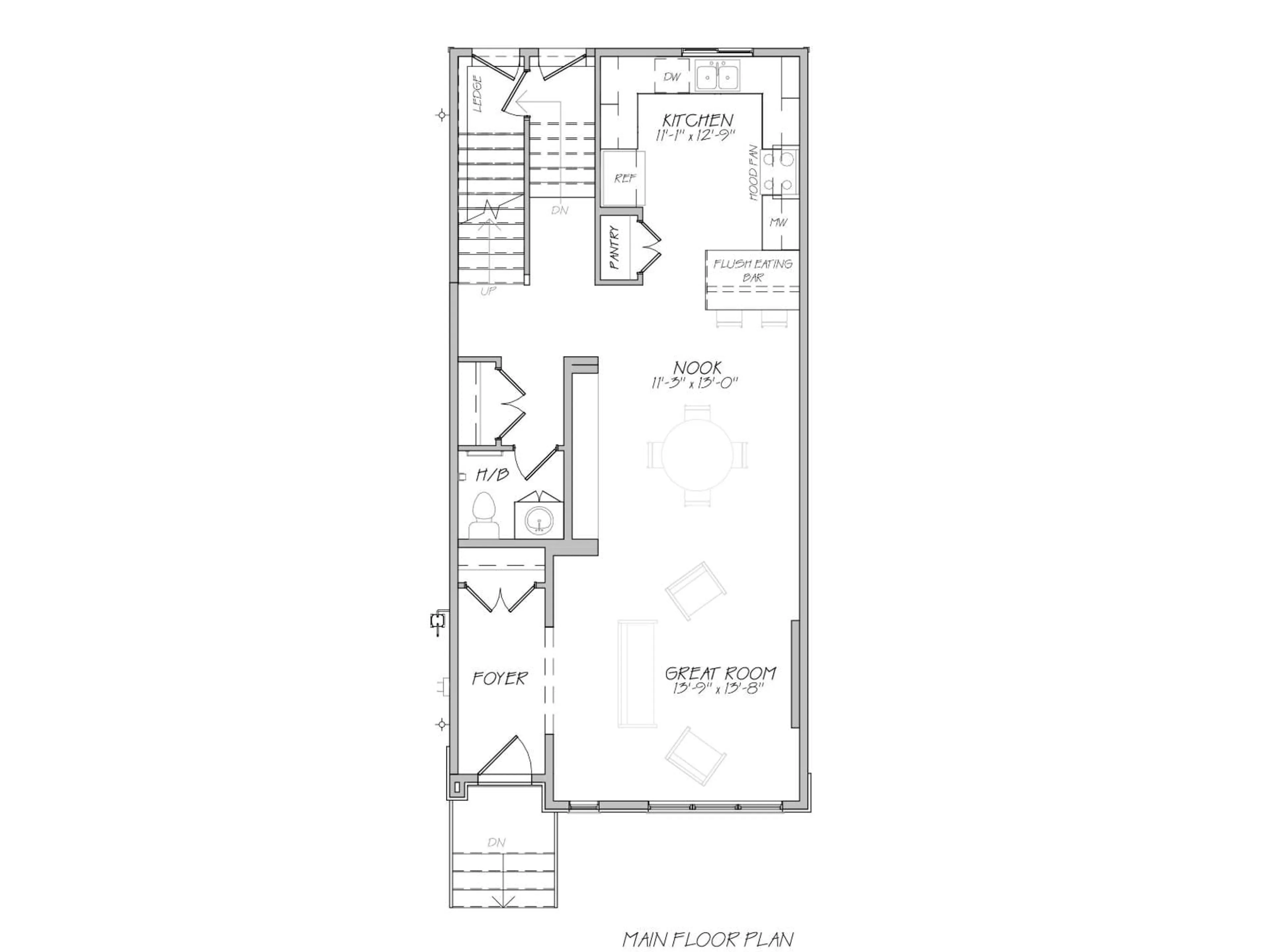 Floor plan for 140 GARNEAU GA, Spruce Grove Alberta T7X0Z6