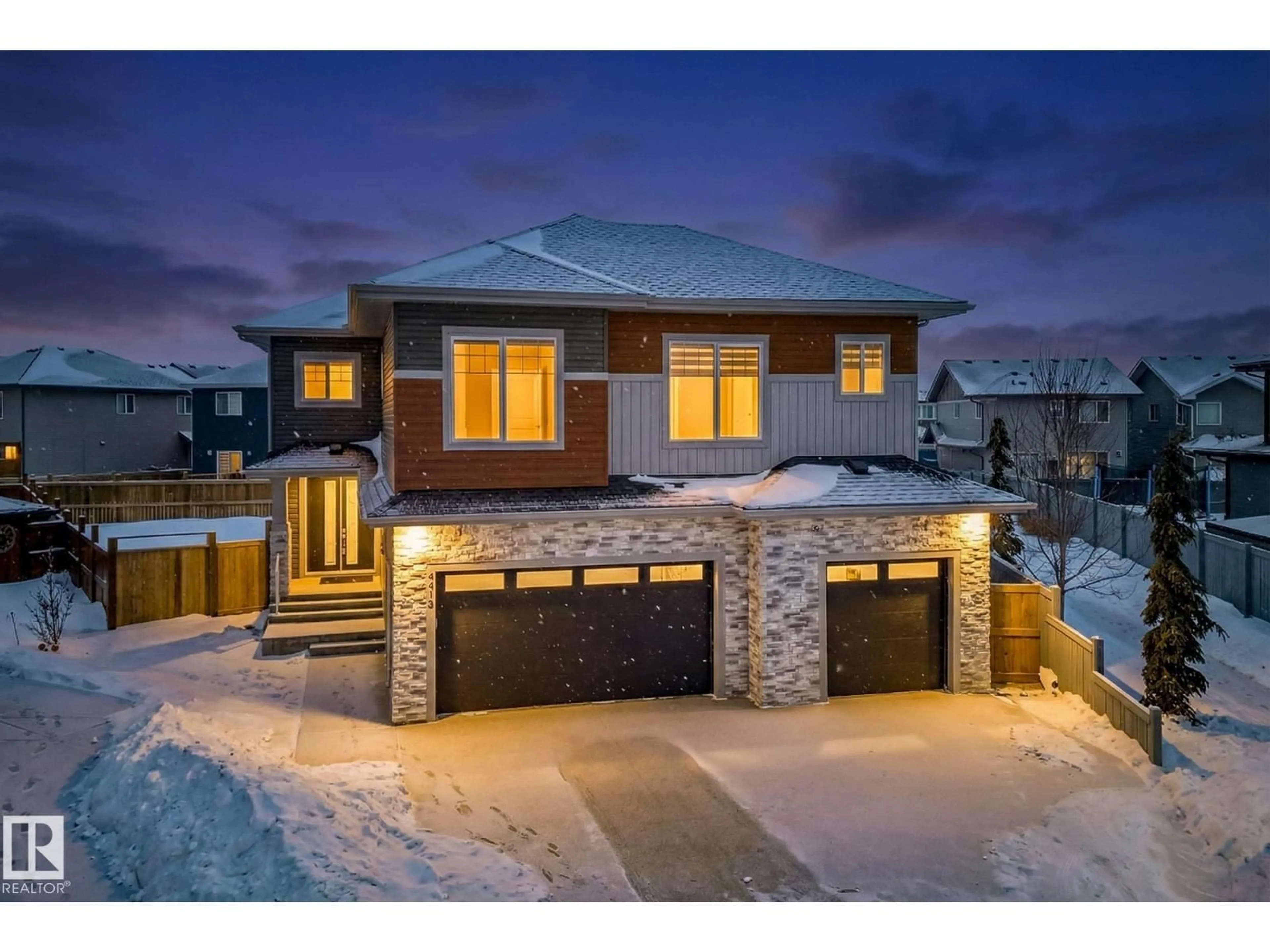 Home with brick exterior material, street for 4413 39 ST, Beaumont Alberta T4X2B7