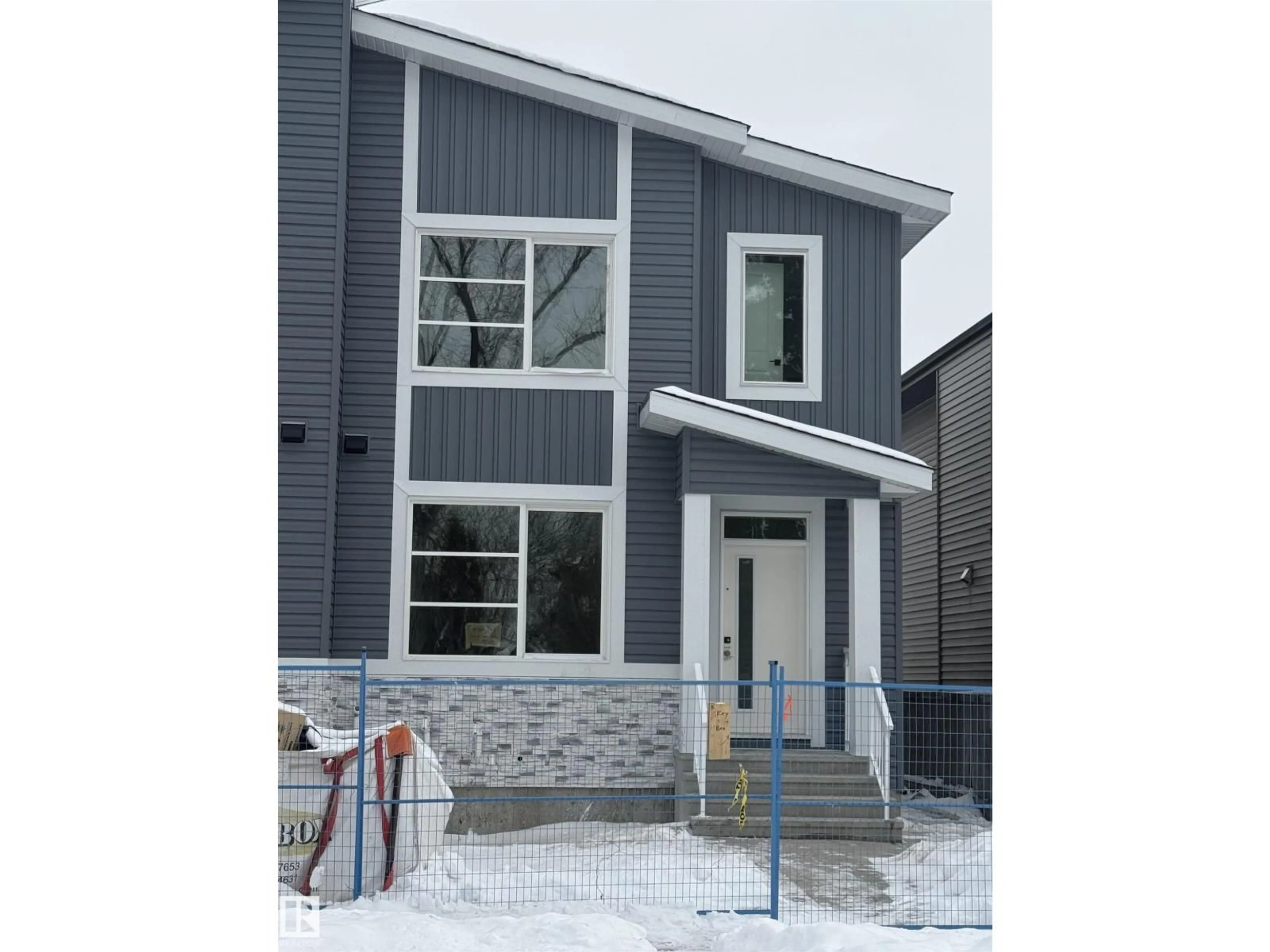 Home with vinyl exterior material, street for NW - 12955 121 ST, Edmonton Alberta T5L0B3