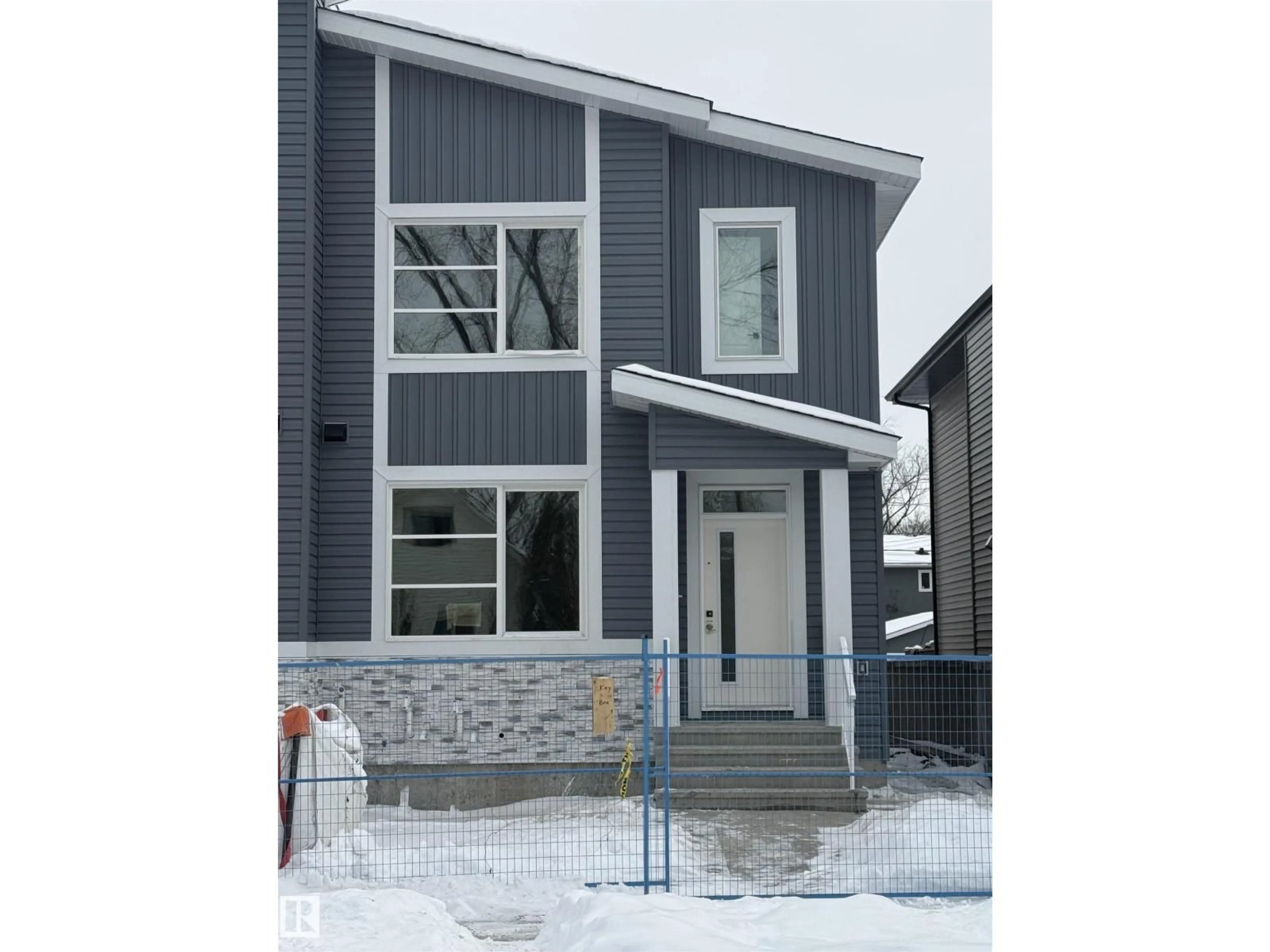 Home with vinyl exterior material, street for NW - 12955 121 ST, Edmonton Alberta T5L0B3
