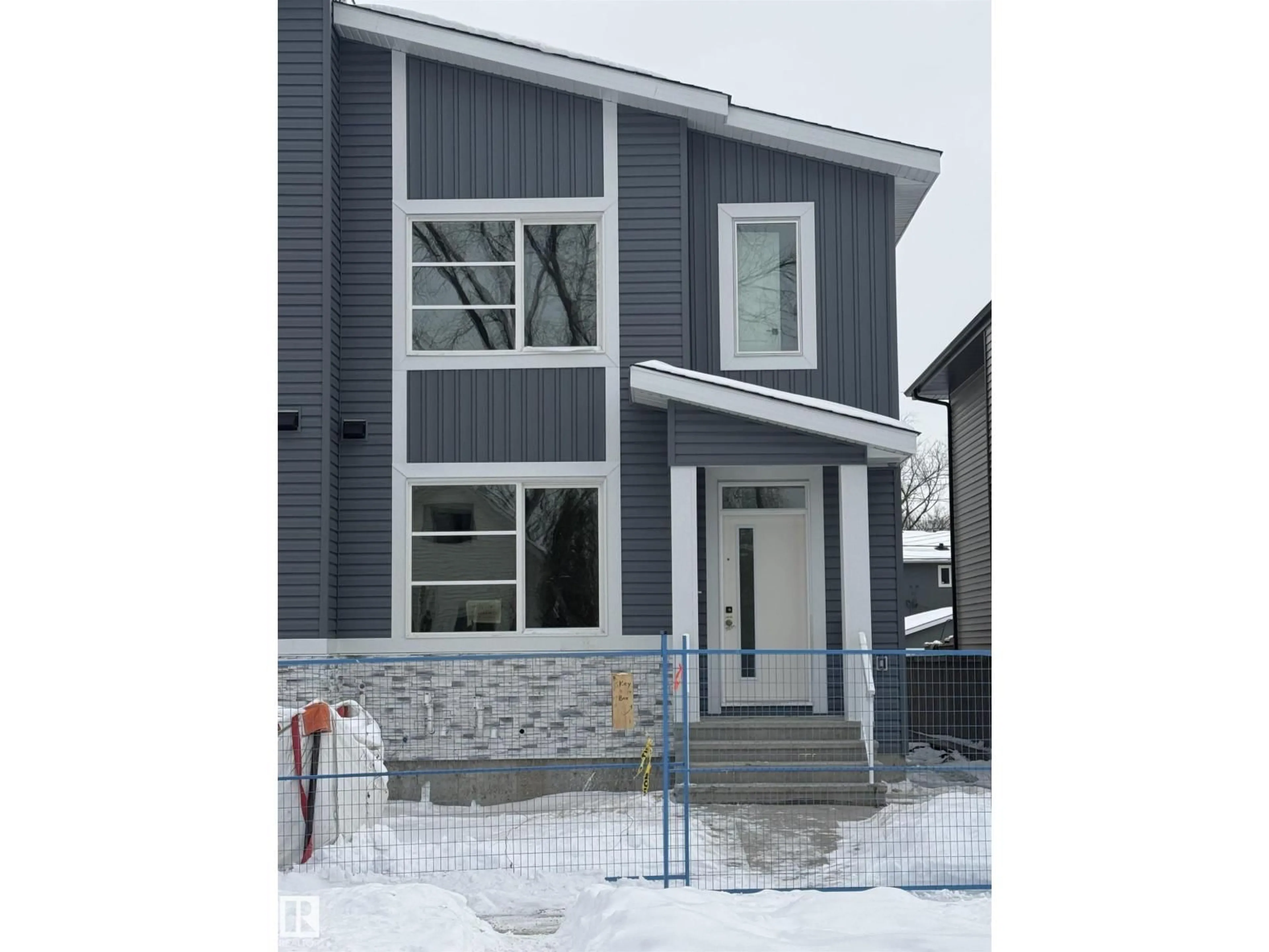 Home with vinyl exterior material, street for NW - 12955 121 ST, Edmonton Alberta T5L0B3