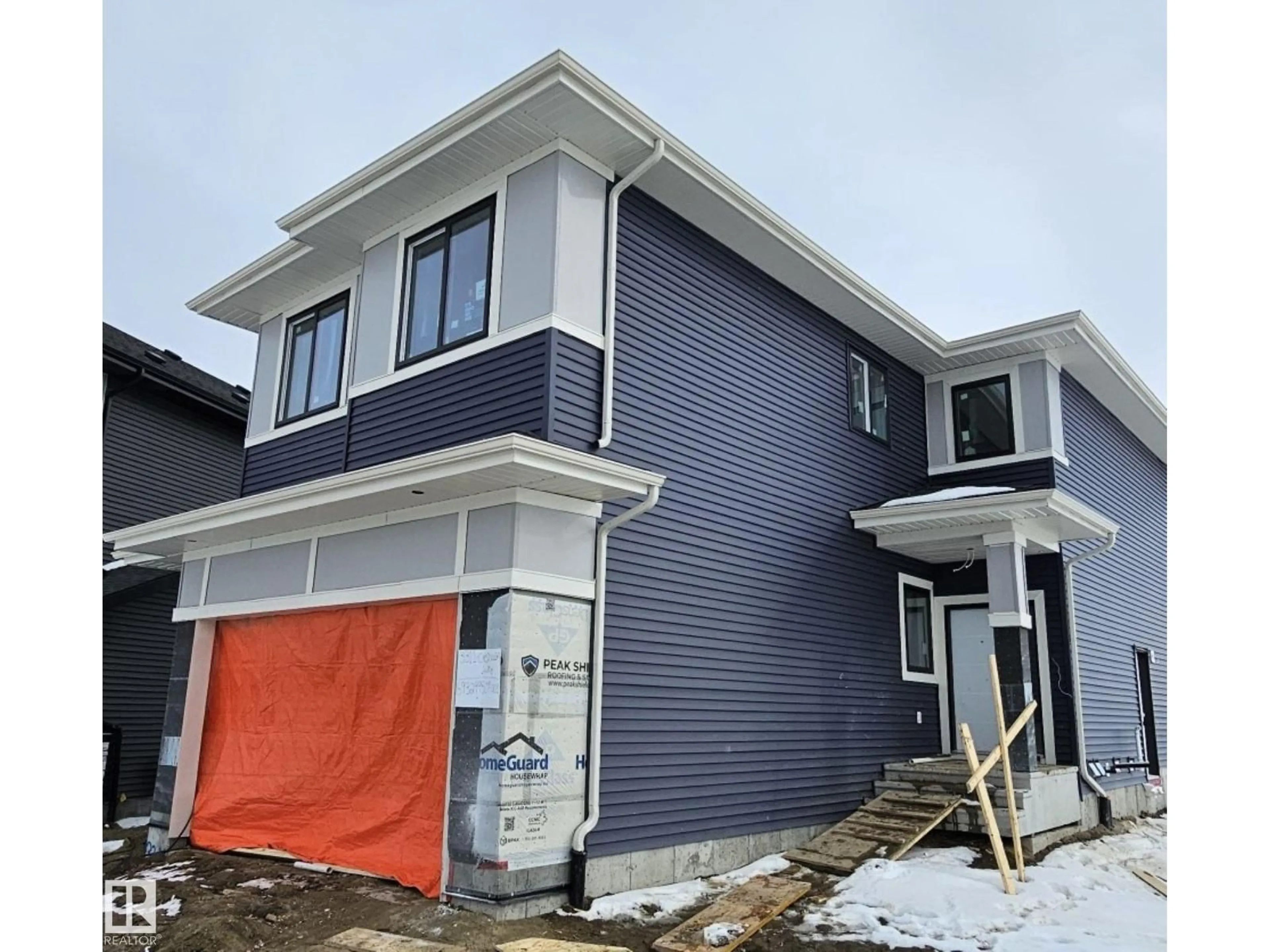 Home with vinyl exterior material, building for SW - 3311 CHENOWSKI WY, Edmonton Alberta T6W5H2