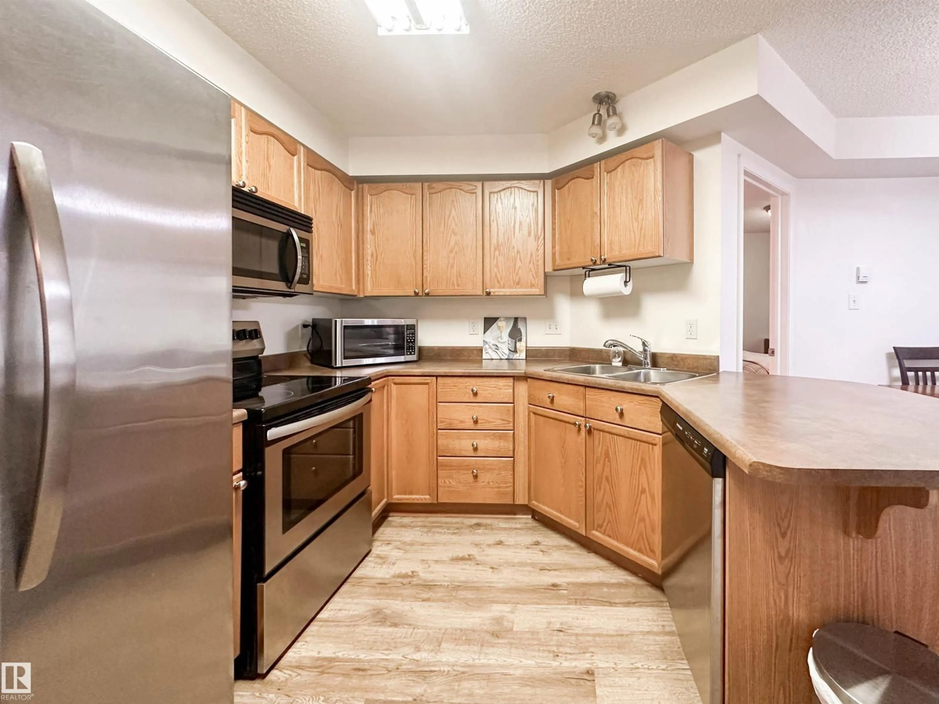 Standard kitchen, unknown for #320 - 12838 65 ST, Edmonton Alberta T5A5H3