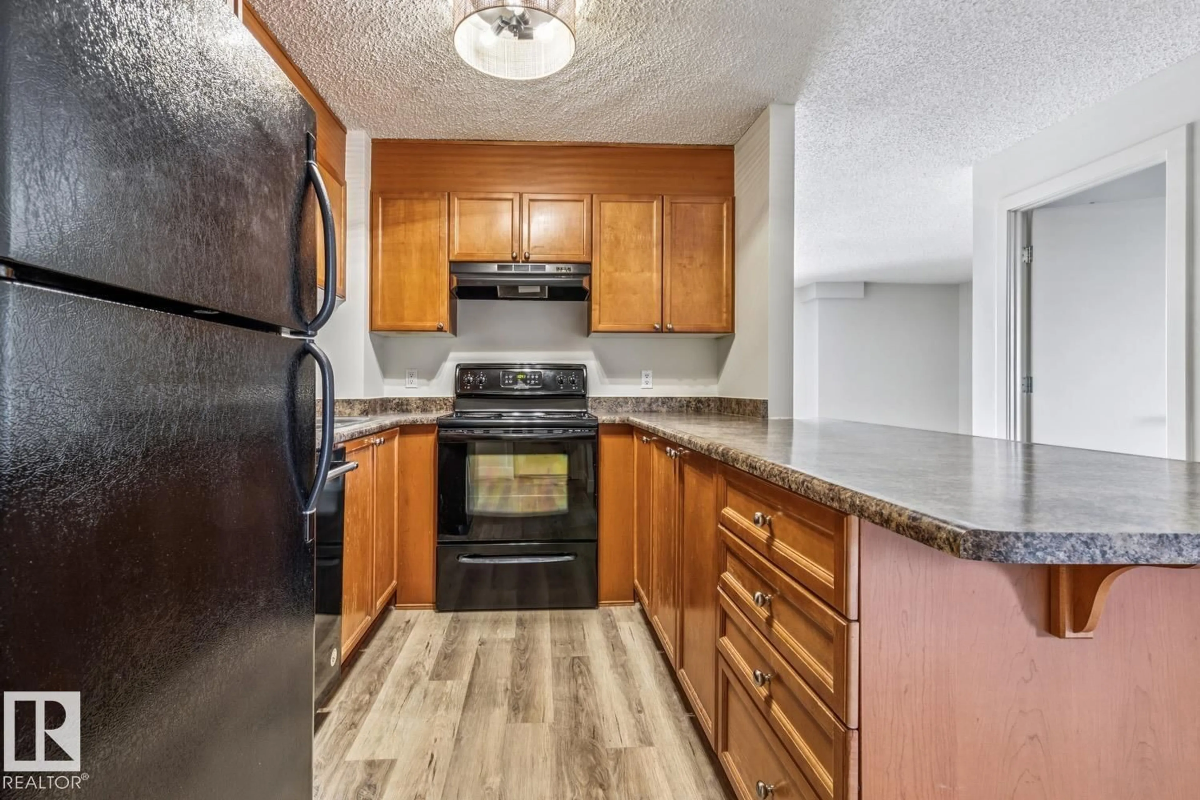 Standard kitchen, unknown for 404 - 9715 110 ST, Edmonton Alberta T5K2M1