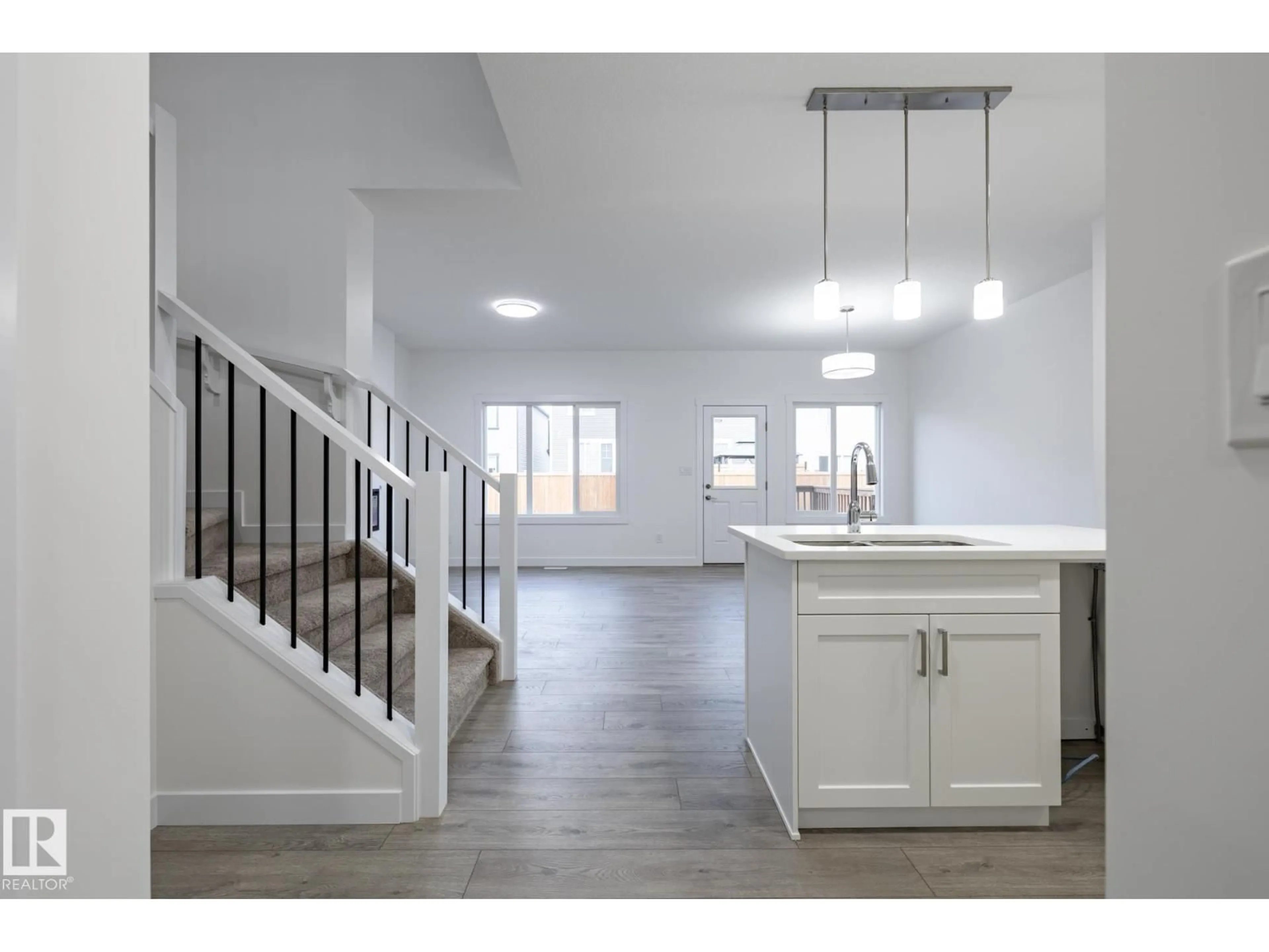 Open concept kitchen, unknown for NW - 2148 210 ST, Edmonton Alberta T6M3H7