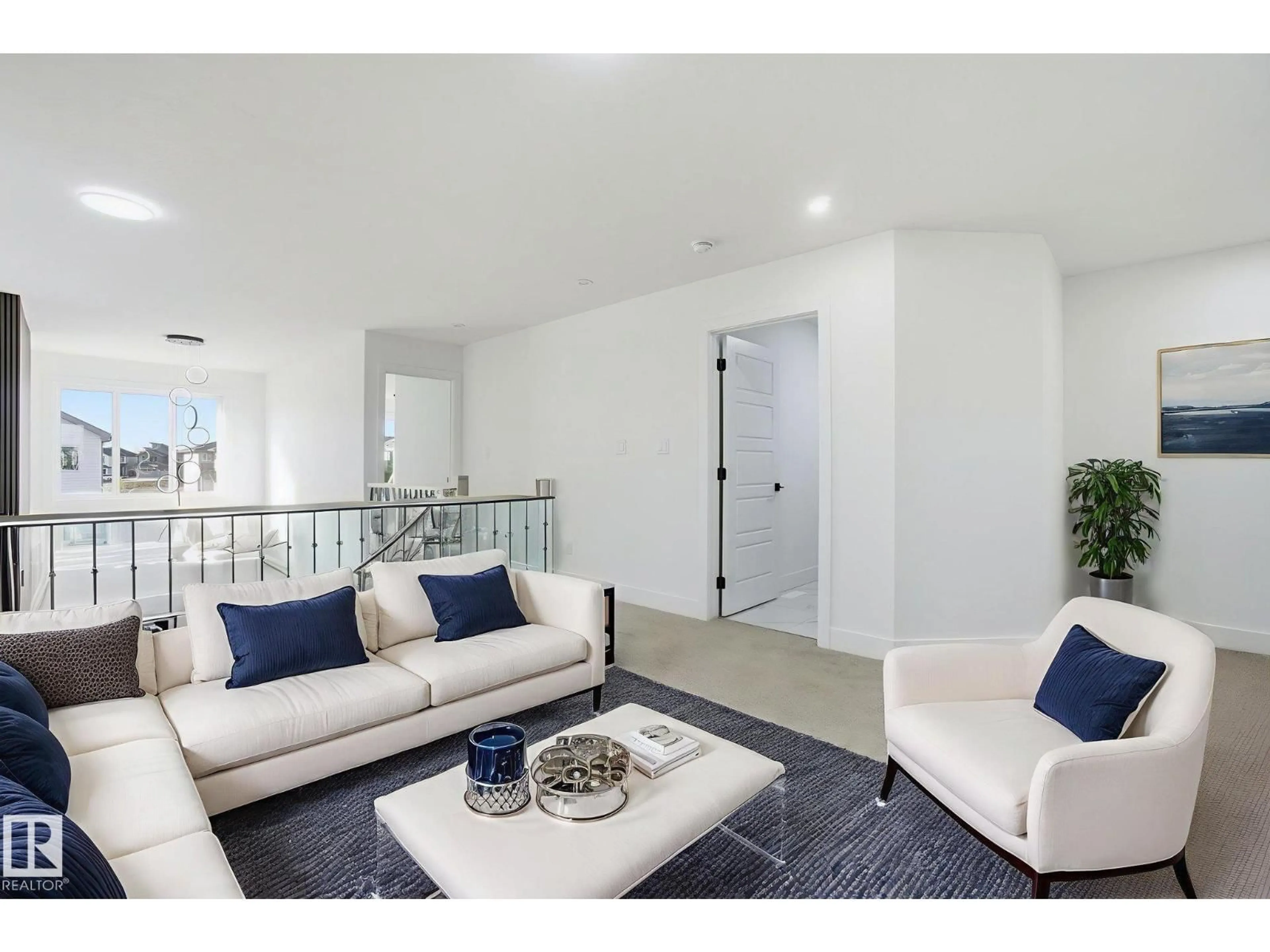 Living room with furniture, unknown for 1405 OSPREY CT, Edmonton Alberta T5M0M2