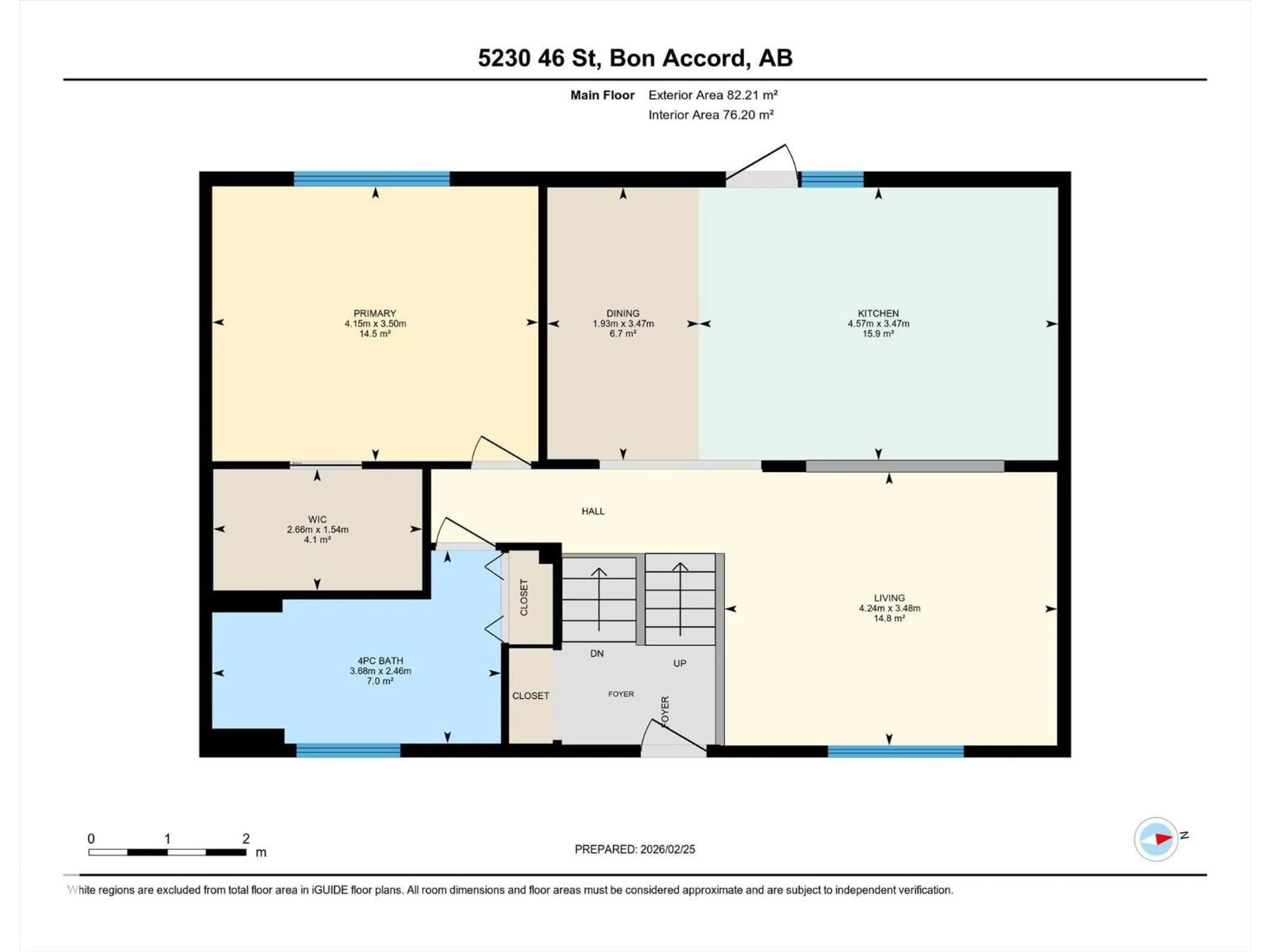 Floor plan for 5230 46 ST, Bon Accord Alberta T0A0K0