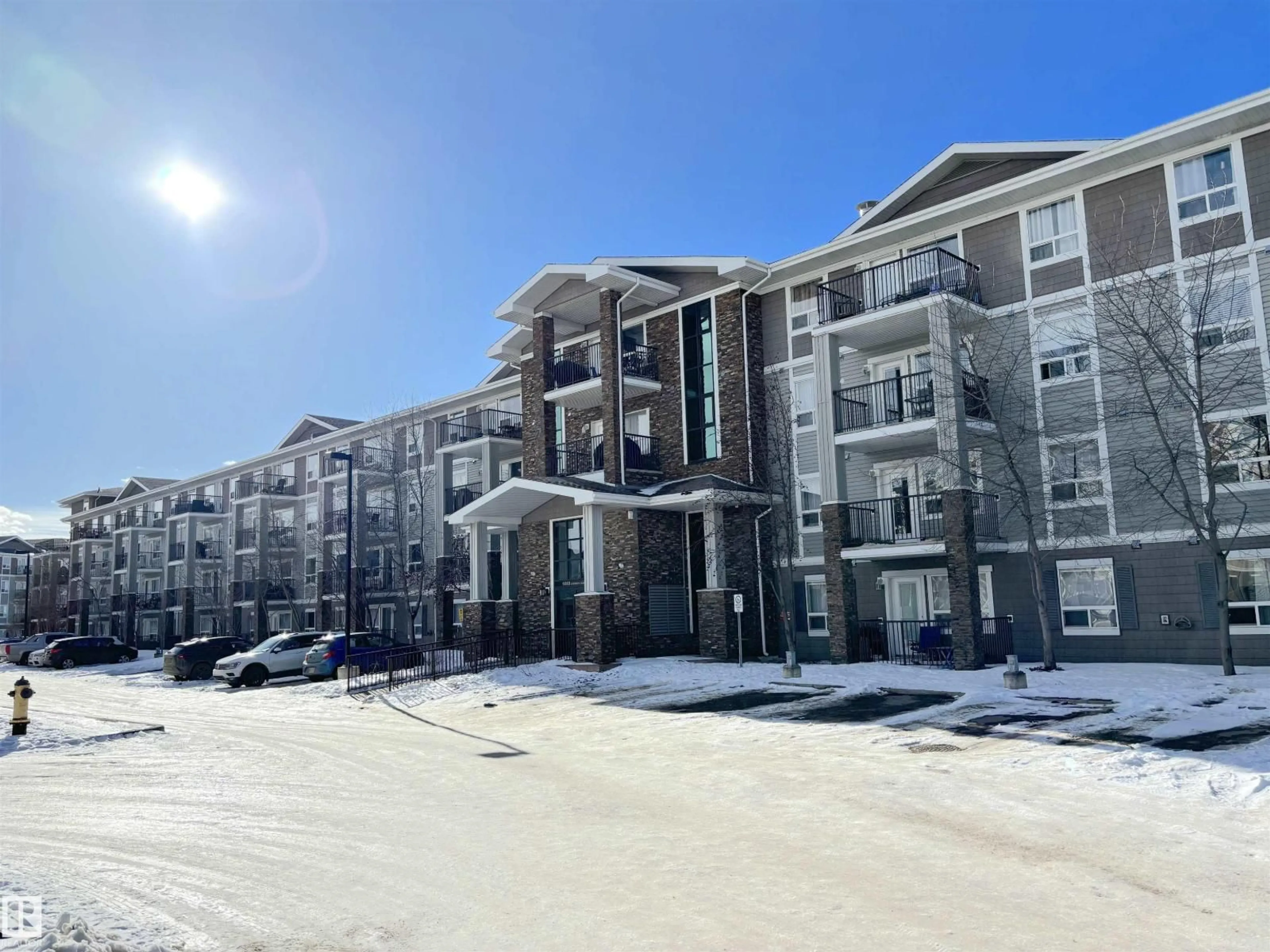 A pic from outside/outdoor area/front of a property/back of a property/a pic from drone, unknown for 1402 - 9363 SIMPSON DR, Edmonton Alberta T6R0N2