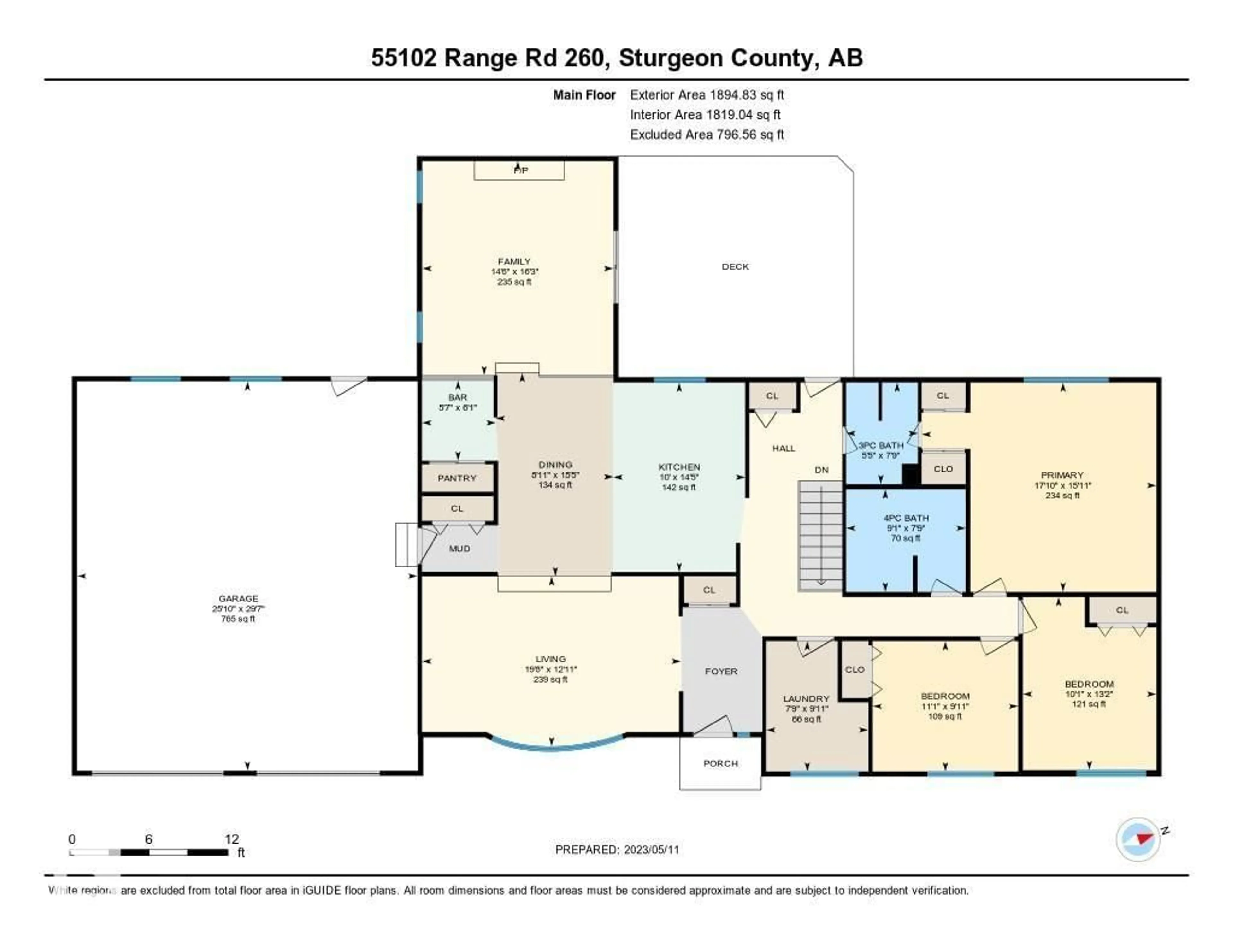 Floor plan for 55102 RGE ROAD 260, Rural Sturgeon County Alberta T8R0T4