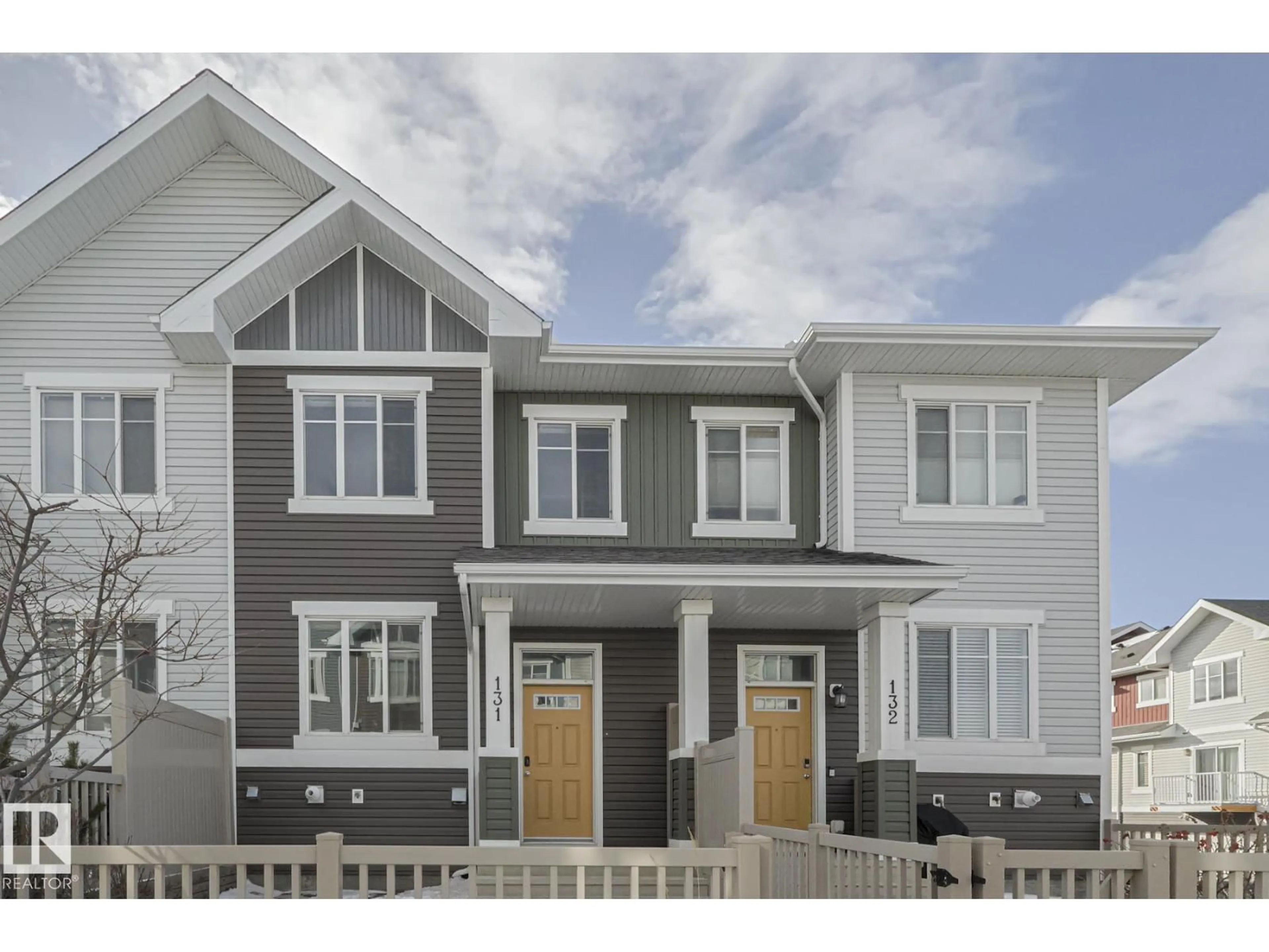 Home with vinyl exterior material, street for #131 - 2905 141 ST, Edmonton Alberta T6W3M4
