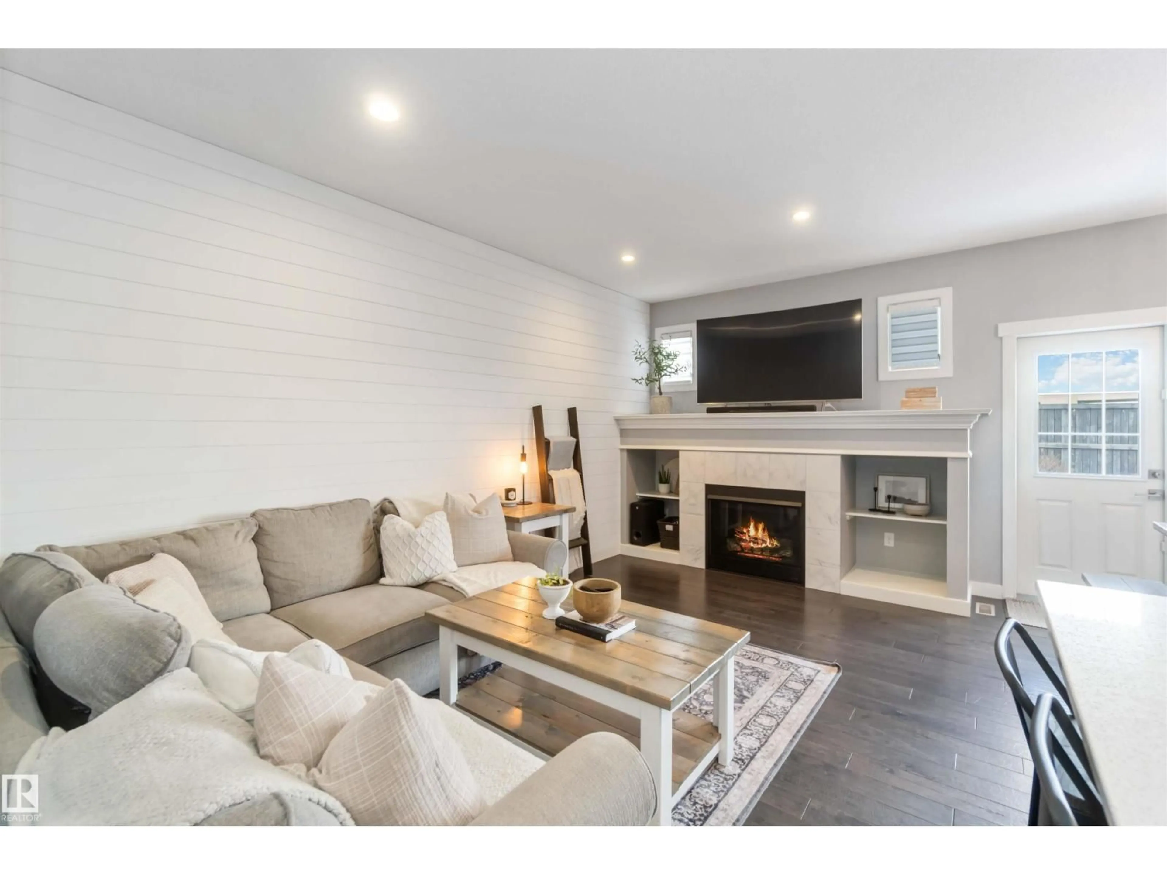 Living room with furniture, unknown for 17143 38 ST, Edmonton Alberta T6L5A6