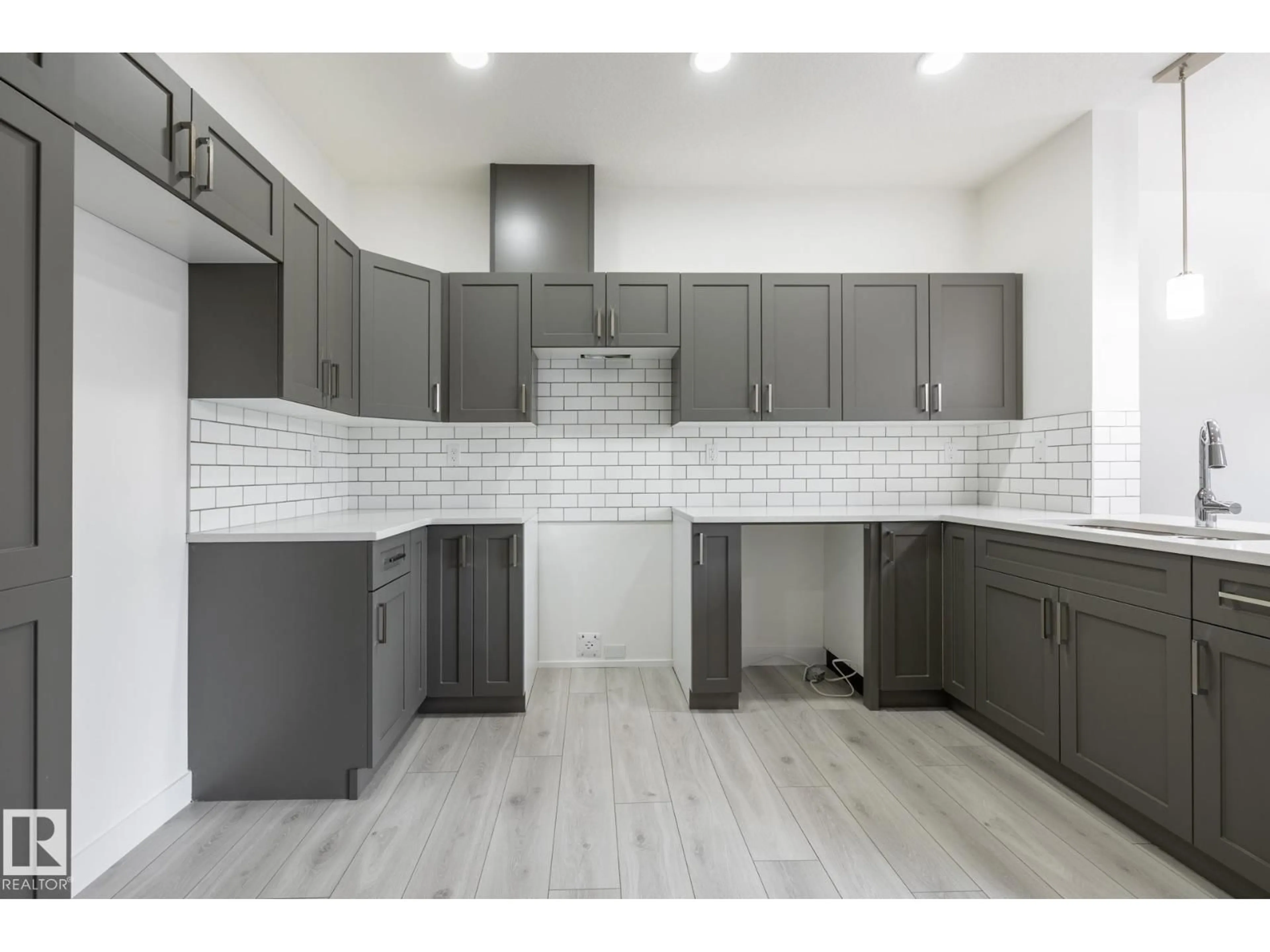 Open concept kitchen, ceramic/tile floor for #50 - 2710 66 ST, Edmonton Alberta T6X3H4