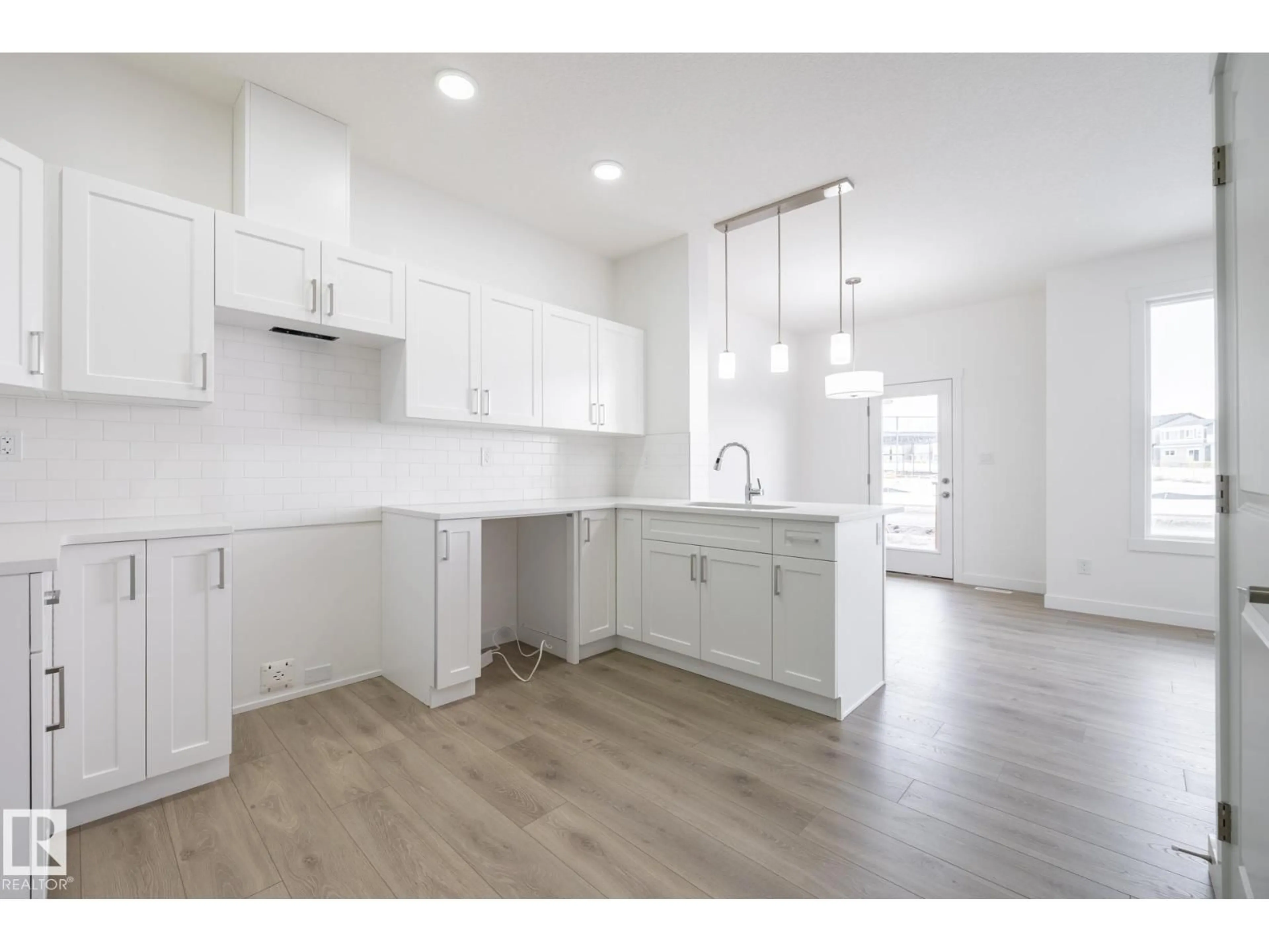 Open concept kitchen, unknown for #6 - 2710 66 ST, Edmonton Alberta T6X3H4