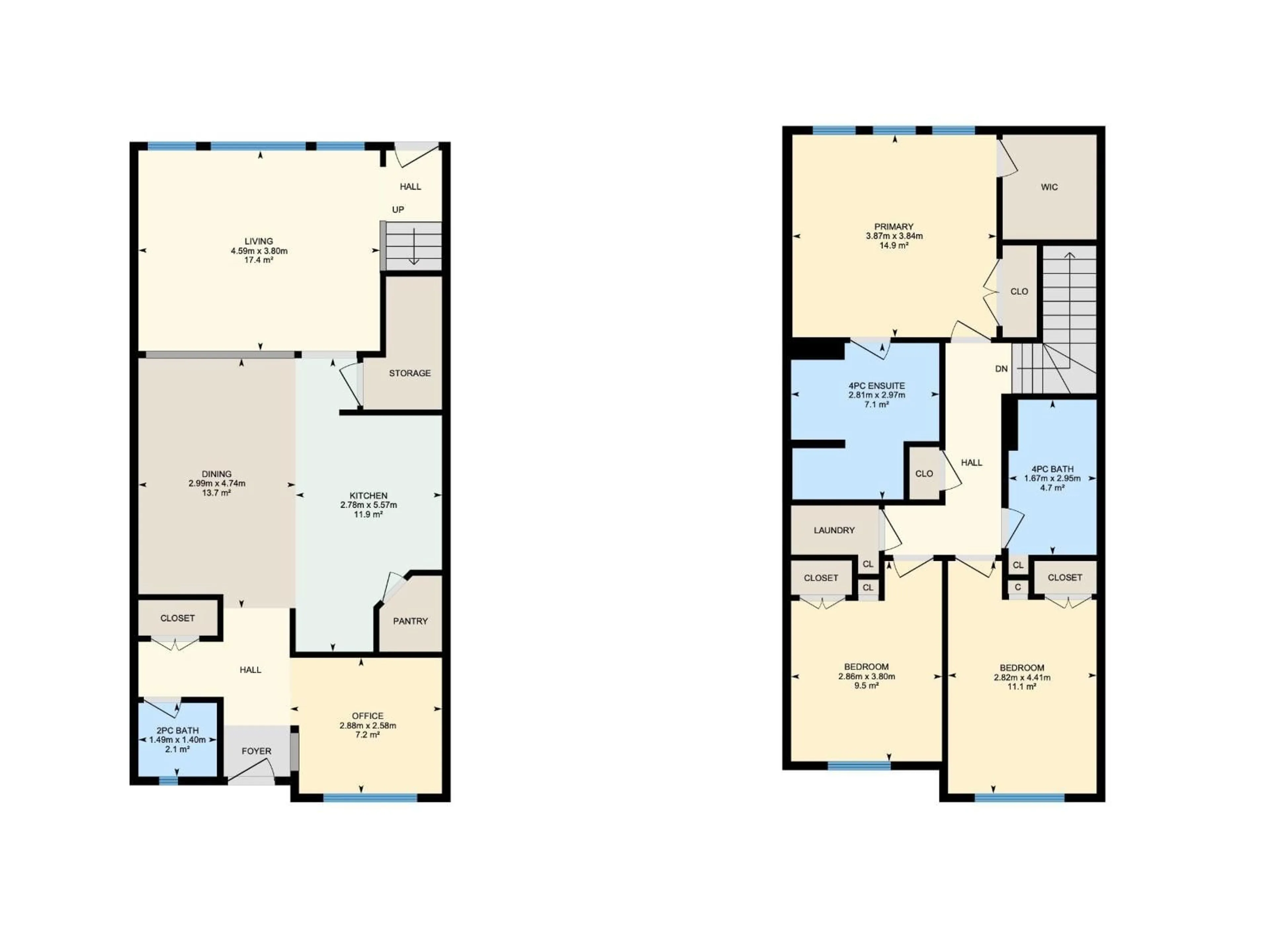 Floor plan for 4217 PROWSE WY, Edmonton Alberta T6W3A6