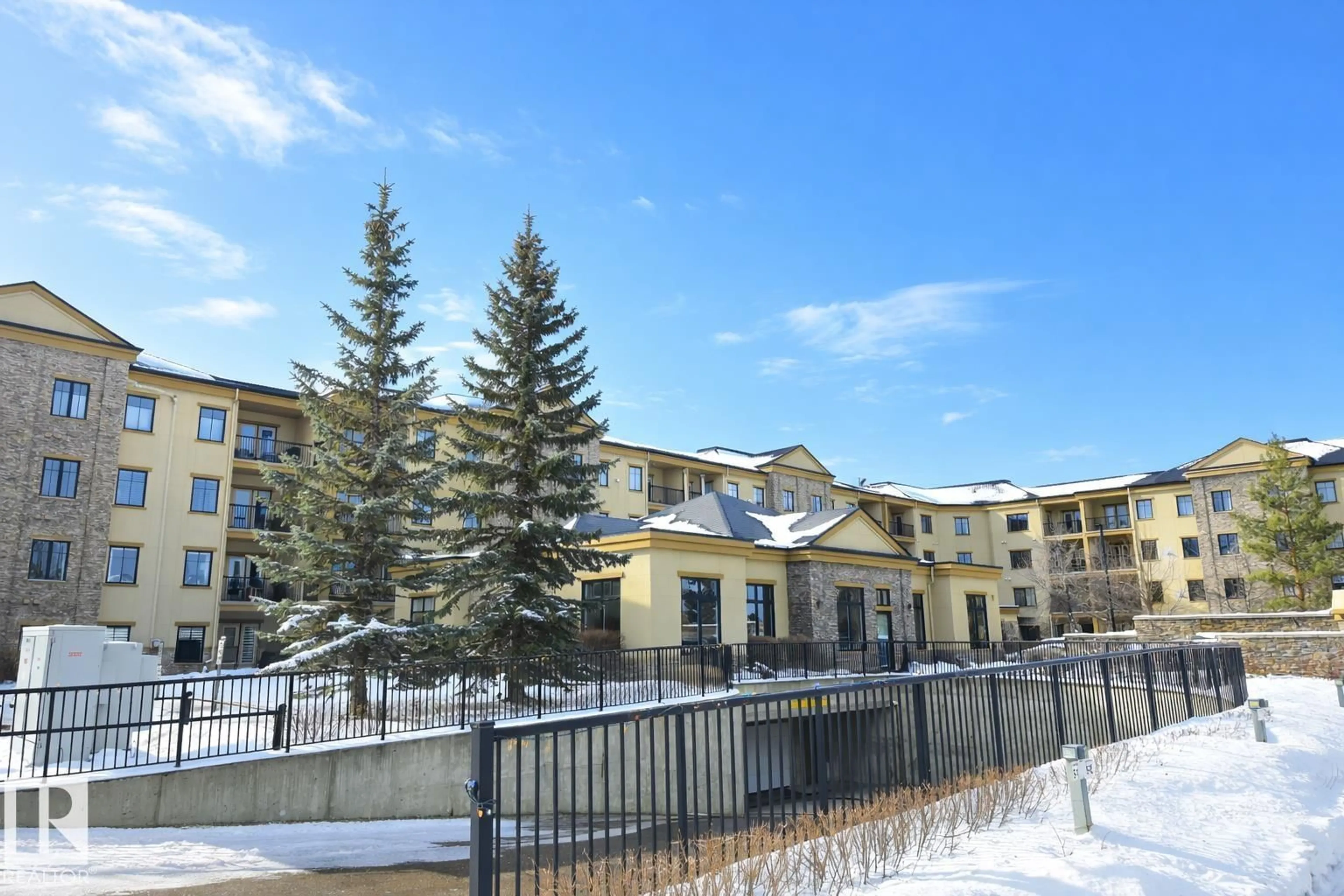 Patio, mountain view for 160 - 117 MAGRATH RD, Edmonton Alberta T6R3T7