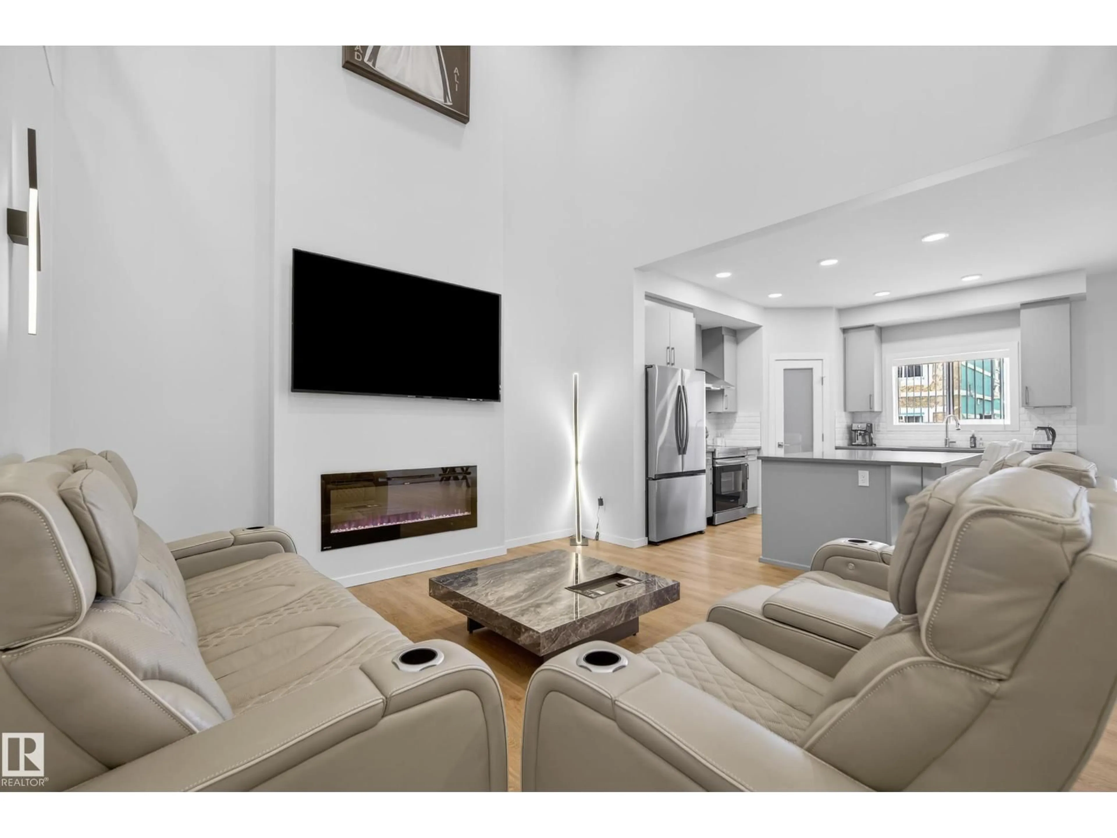 Living room with furniture, unknown for 167 CATRIA PT, Sherwood Park Alberta T8H3B2