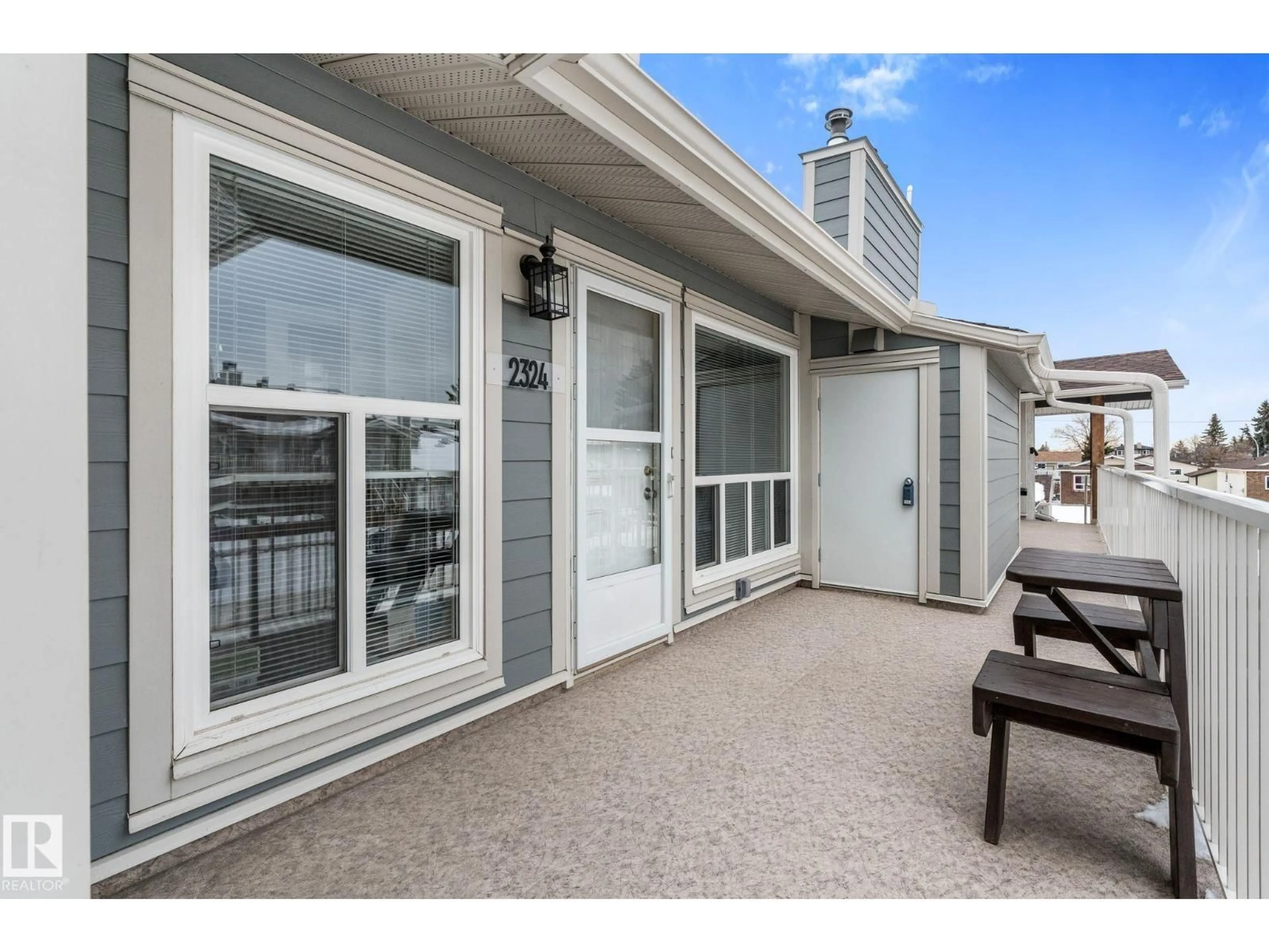 Patio, water/lake/river/ocean view for 2324 151 AV, Edmonton Alberta T5Y2L1