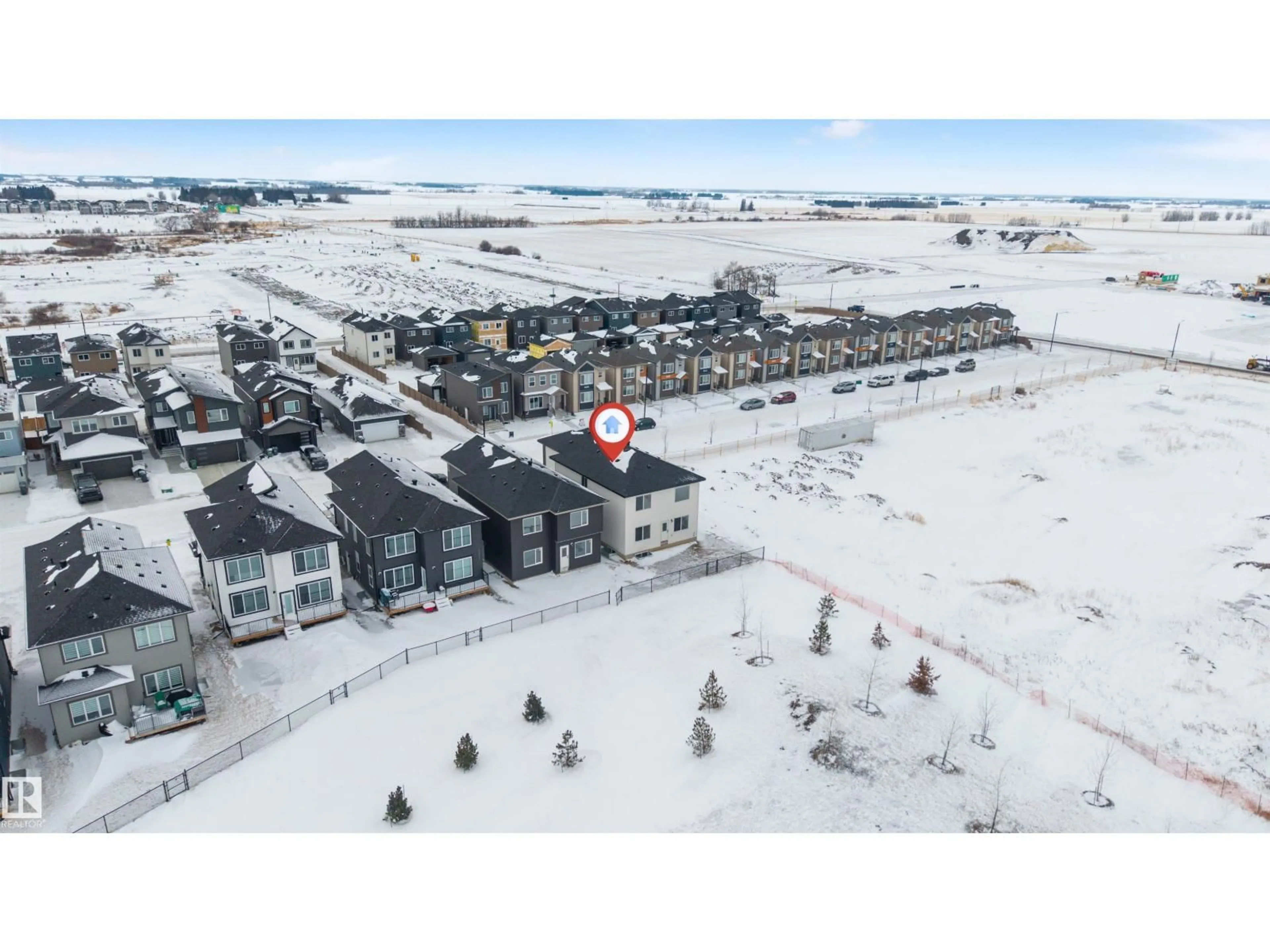 A pic from outside/outdoor area/front of a property/back of a property/a pic from drone, unknown for 136 CREEKSIDE LN, Leduc Alberta T9E1T1