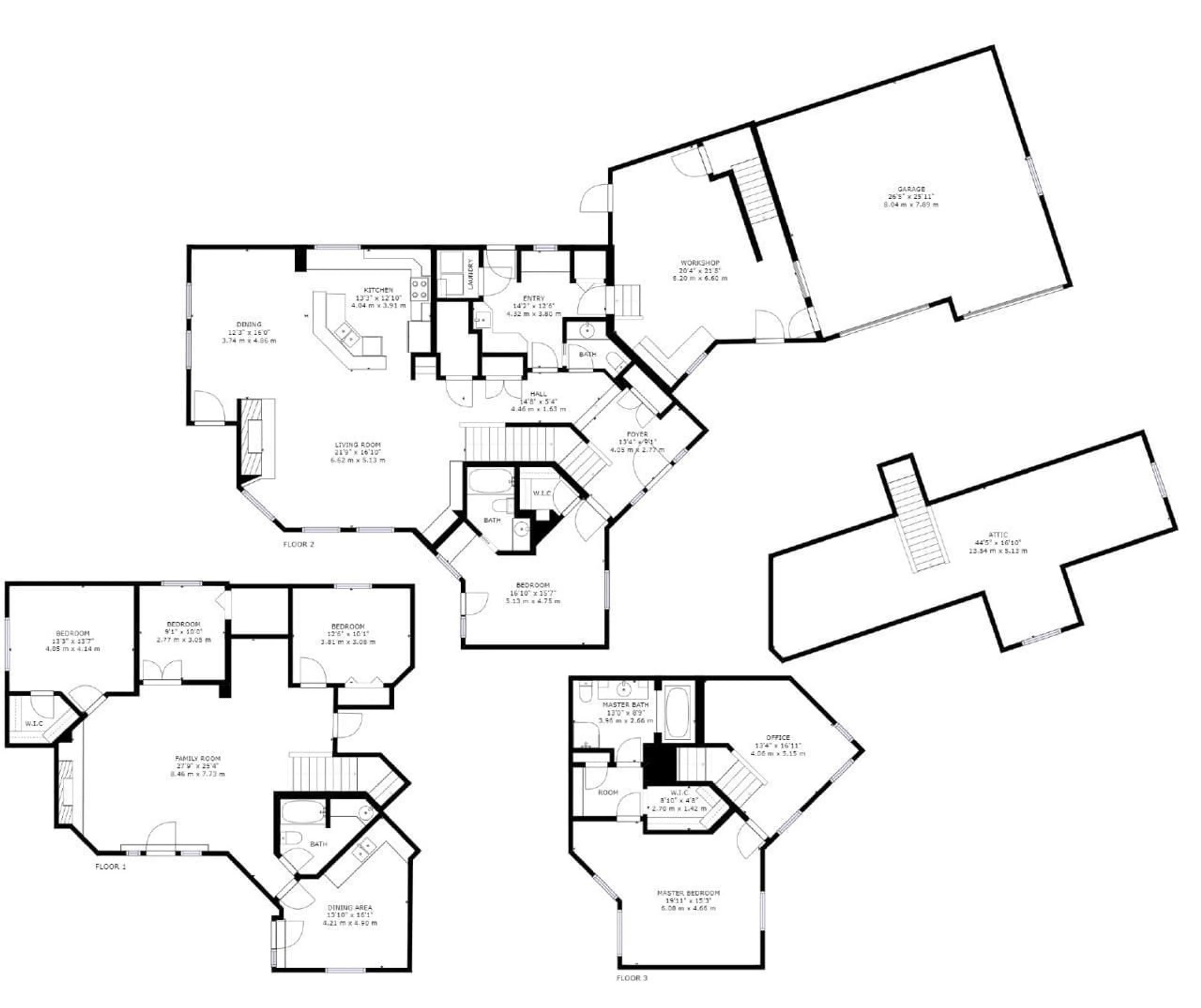 Floor plan for 47 RIVER HEIGHTS DR, Edmonton Alberta T6M2R1