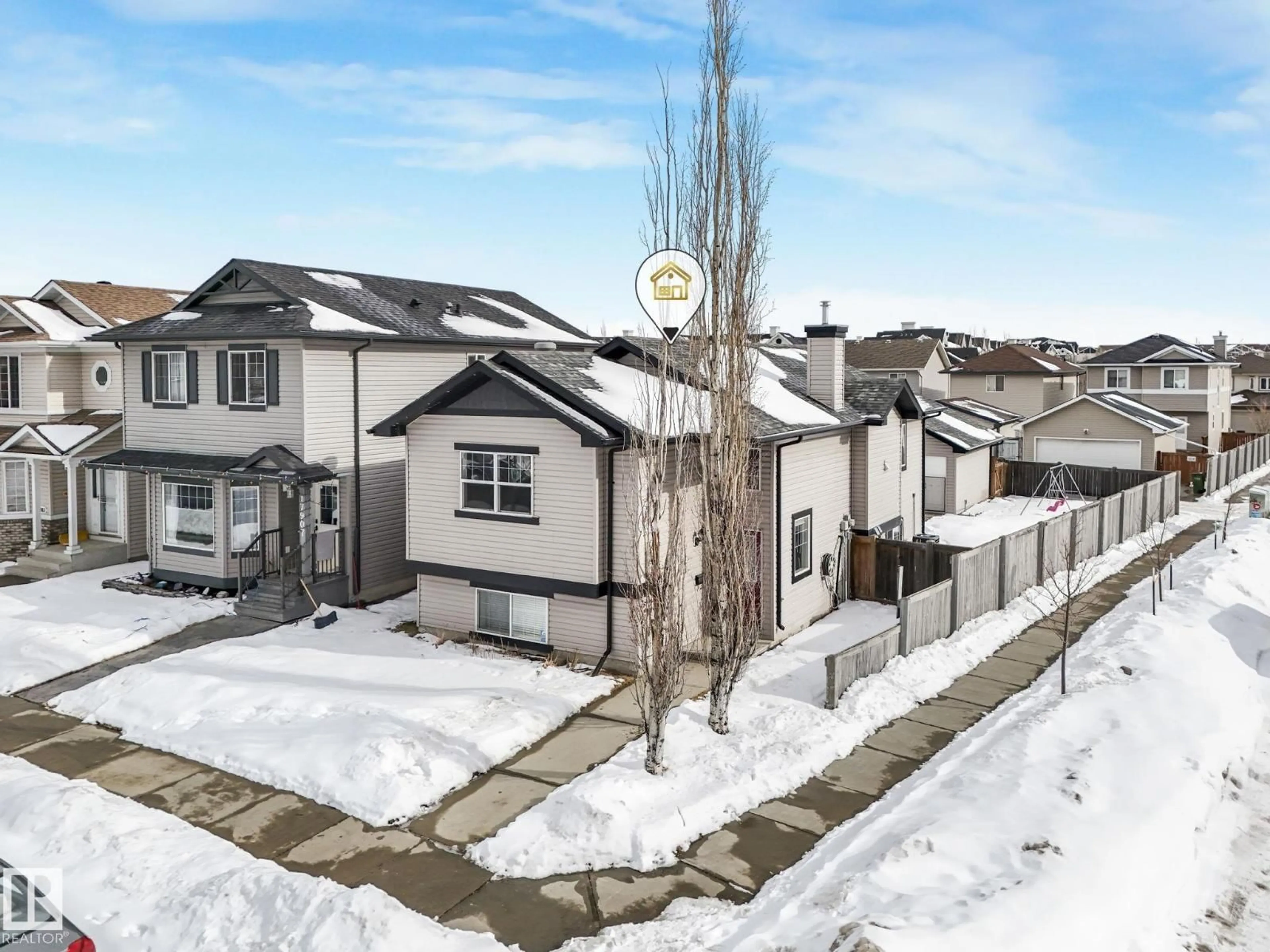A pic from outside/outdoor area/front of a property/back of a property/a pic from drone, street for NW - 17903 85 ST, Edmonton Alberta T5Z0C1