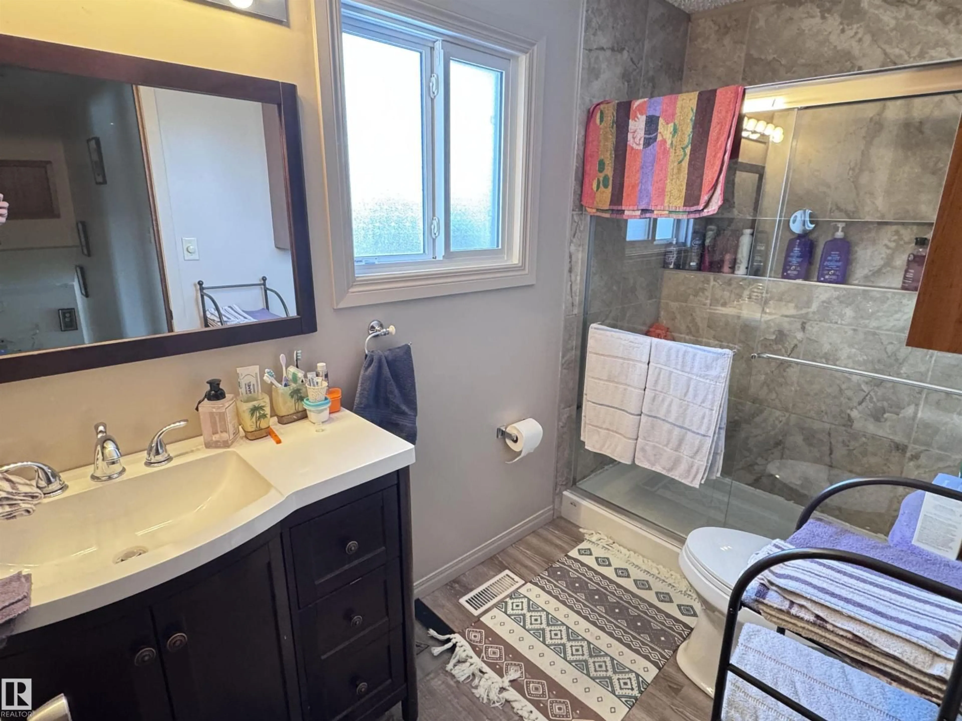 Contemporary bathroom, ceramic/tile floor for 10503 110 ST, Westlock Alberta T7P1A3