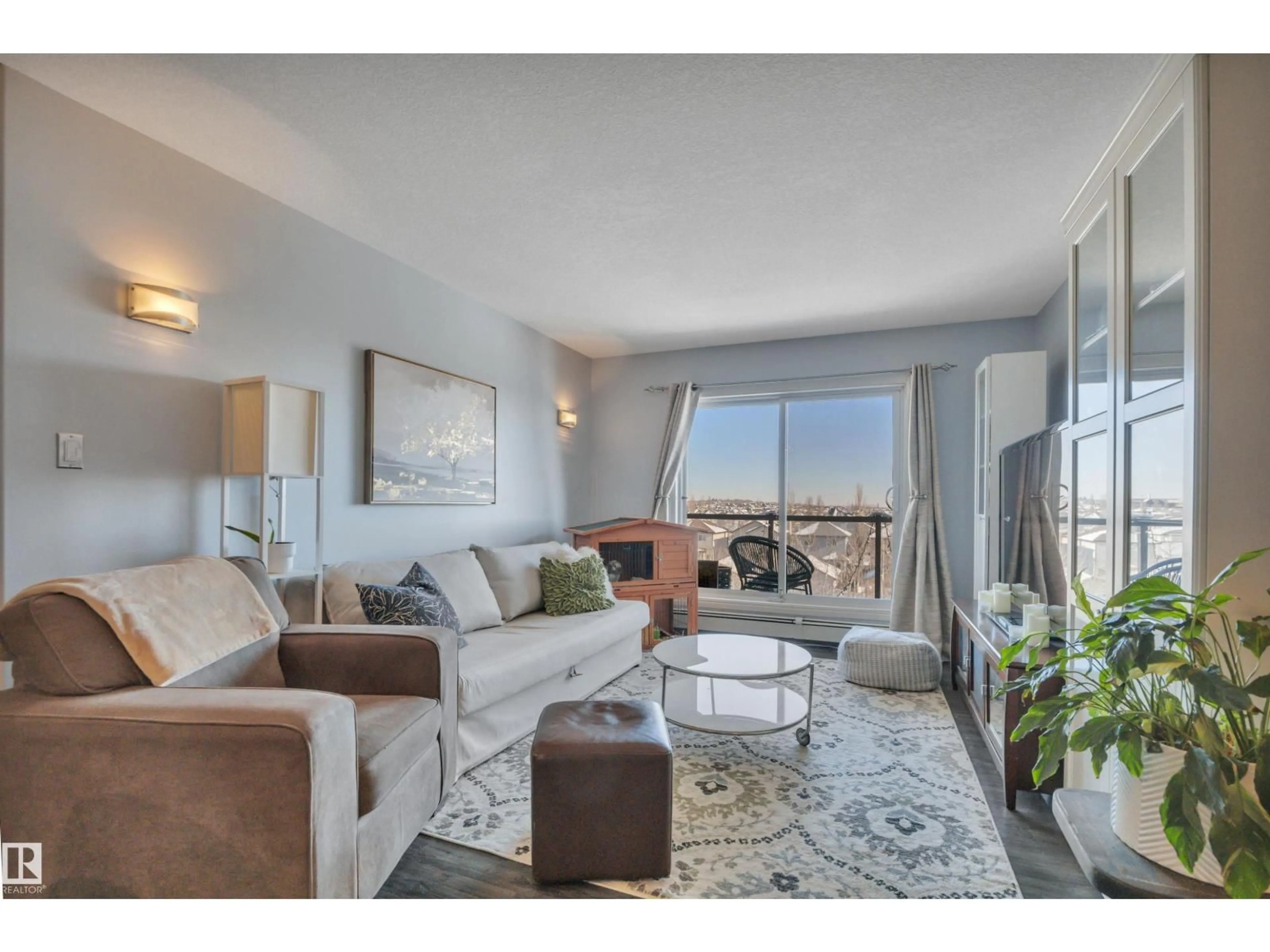 Living room with furniture, unknown for #413 - 1204 156 ST, Edmonton Alberta T6R0R6