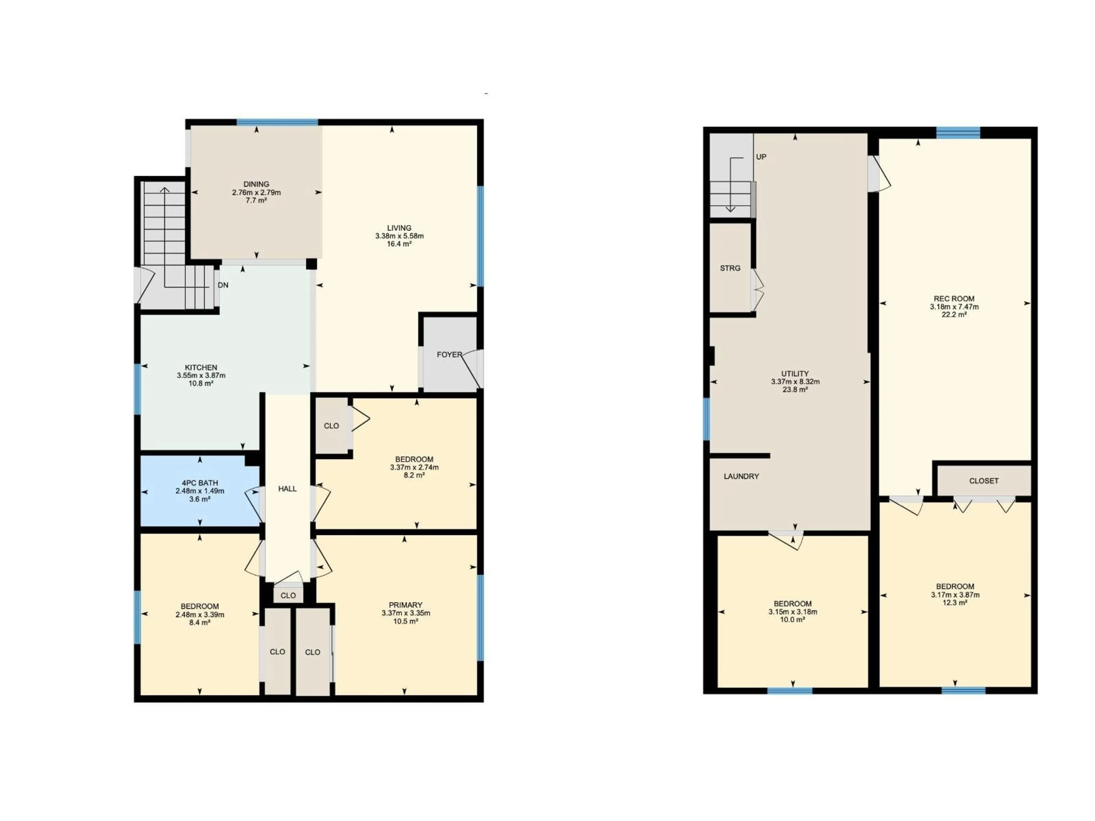 Floor plan for NW - 12316 140 ST, Edmonton Alberta T5L2C8