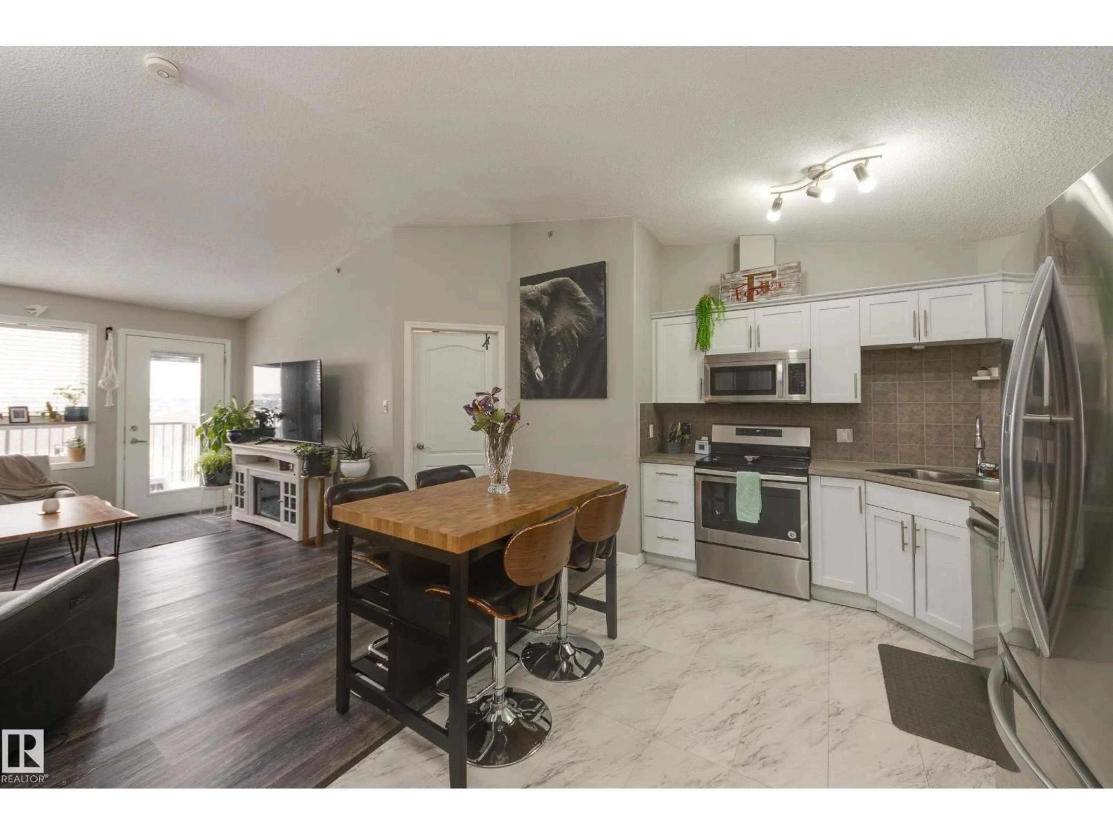 Open concept kitchen, unknown for 9357 - 2412 SIMPSON DR, Edmonton Alberta T6R0N3