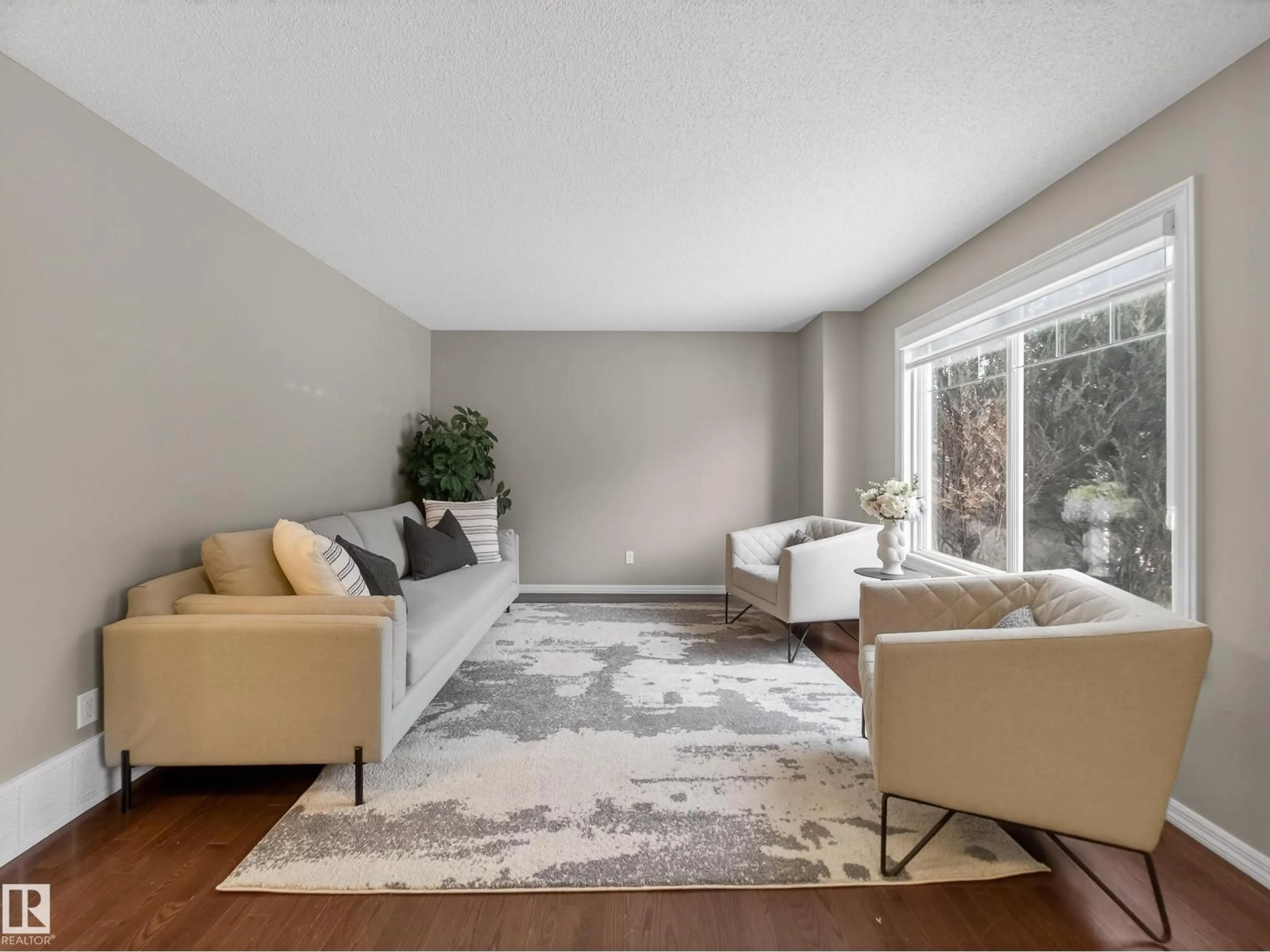 Living room with furniture, unknown for 655 - 125 TAMARACK RD, Edmonton Alberta T6T0N4